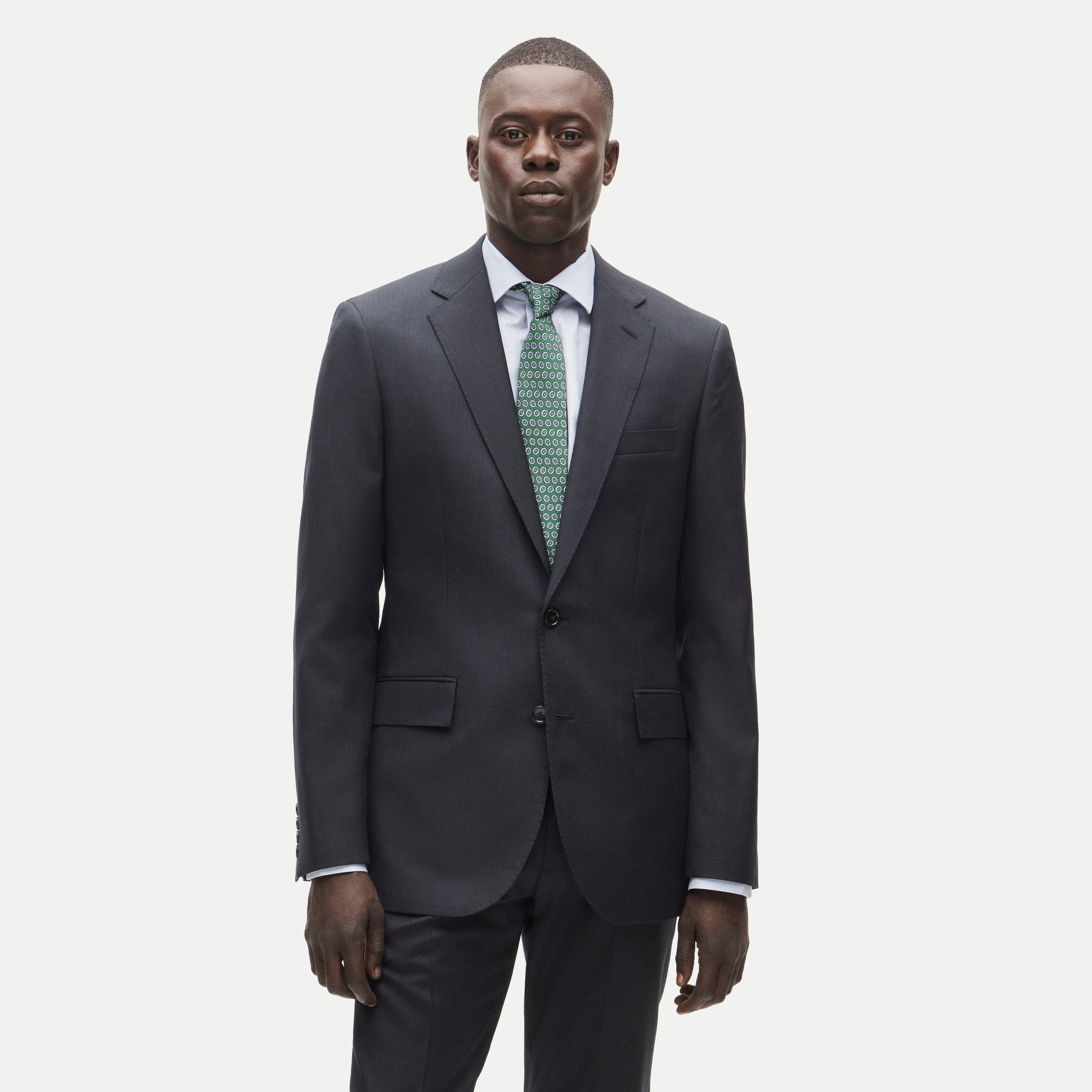 Ludlow Slim-fit suit jacket in Italian worsted wool
