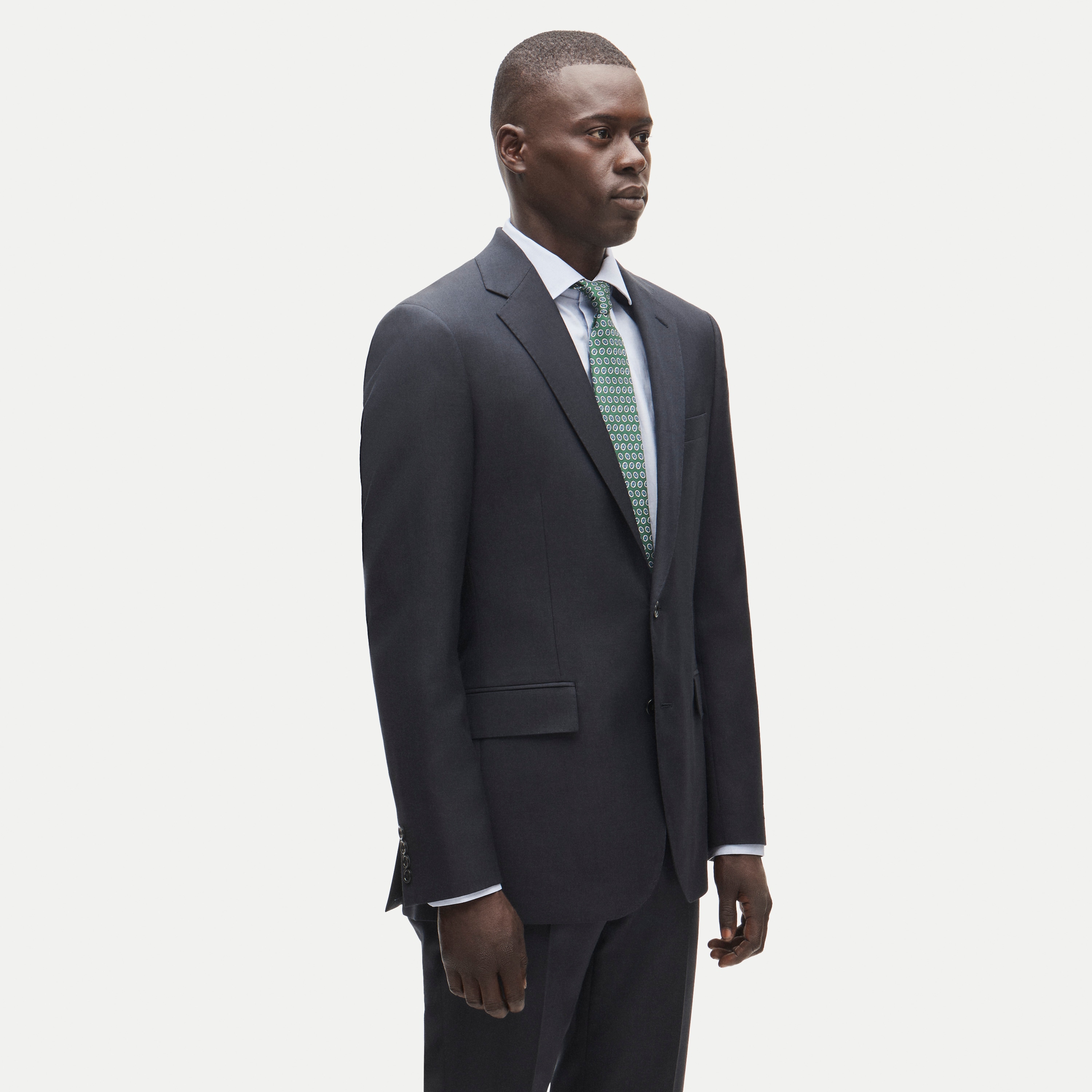 Ludlow Slim-fit suit jacket in Italian worsted wool