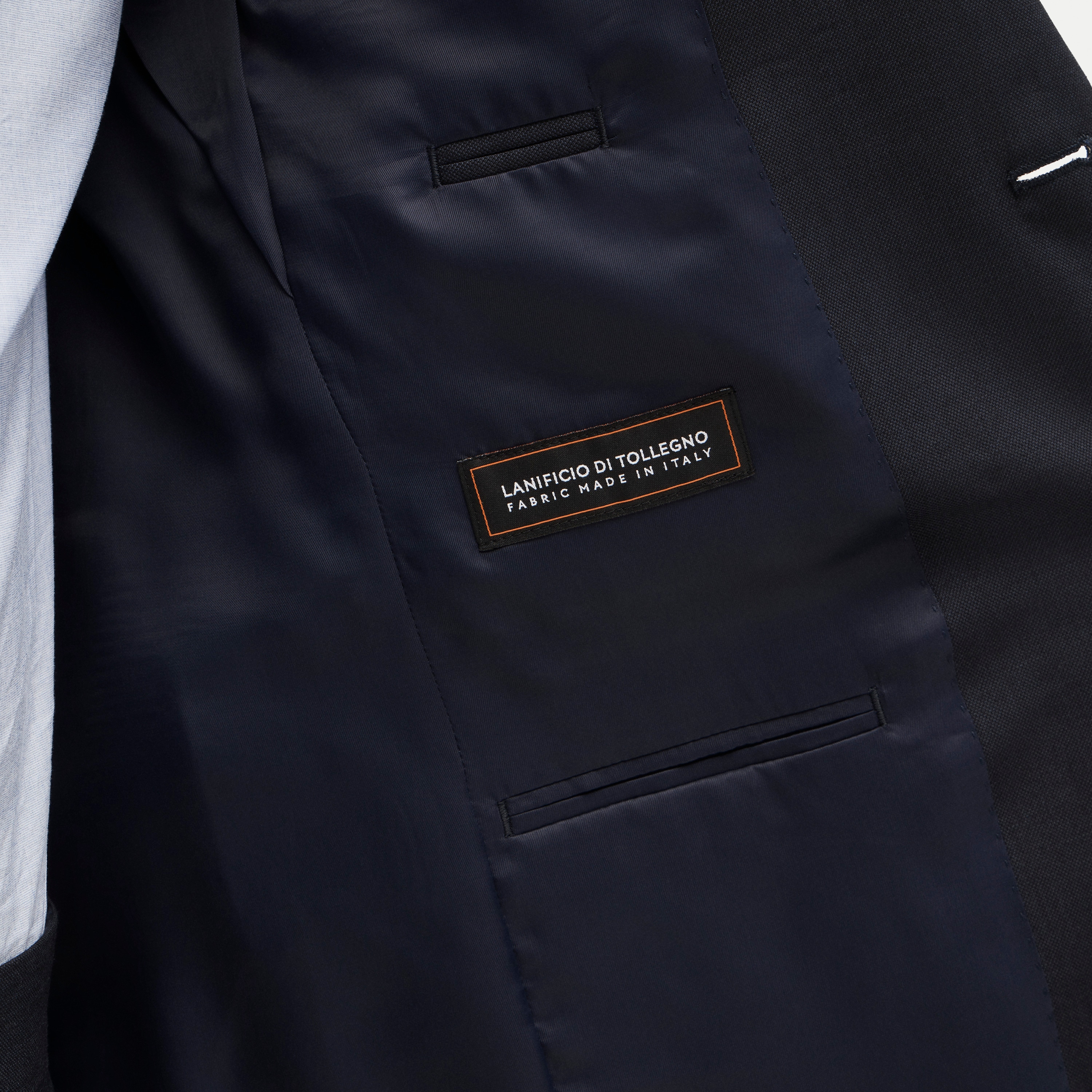 Ludlow Slim-fit suit jacket in Italian worsted wool