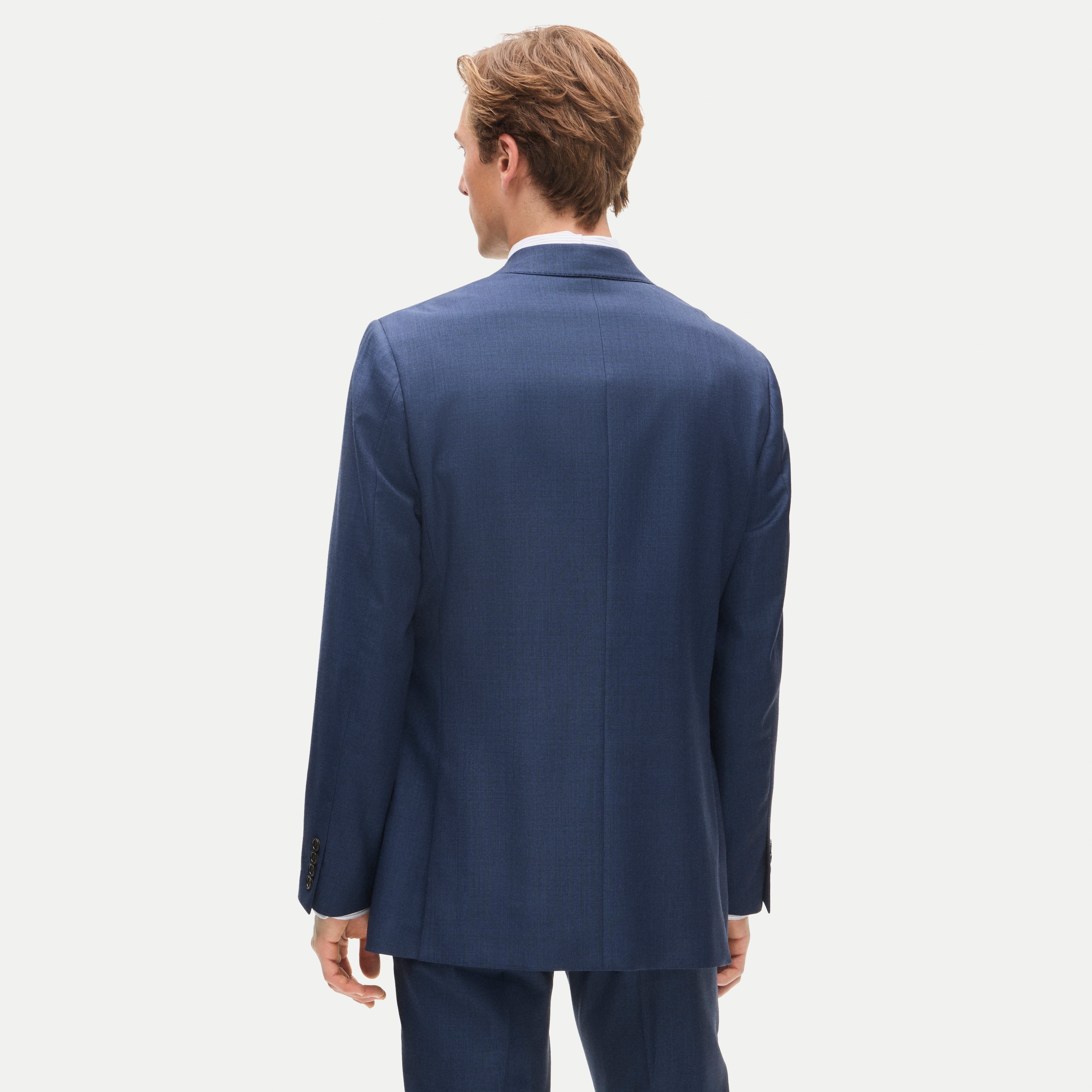 Ludlow Slim-fit suit jacket in Italian worsted wool