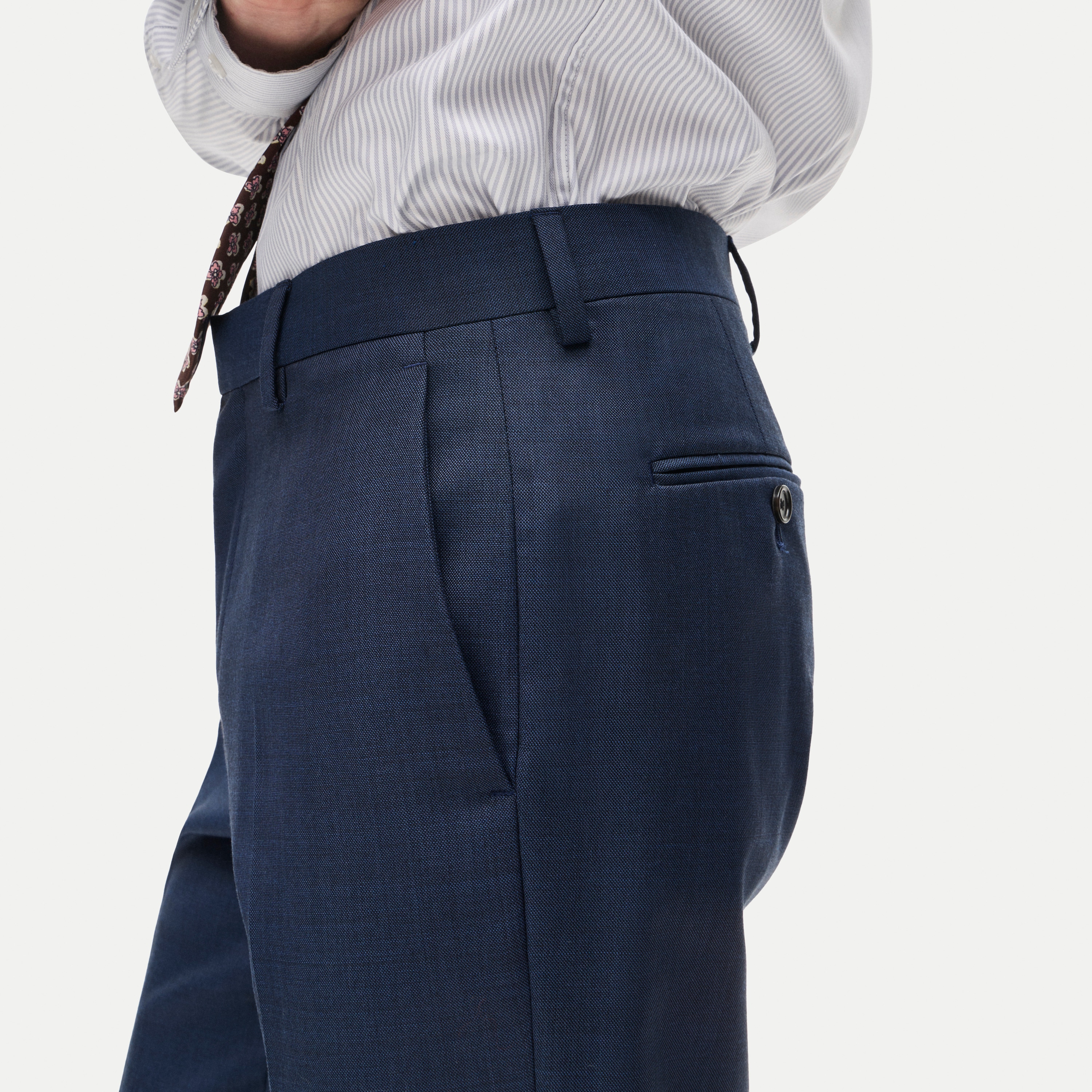 Ludlow Slim-fit suit pant in Italian worsted wool