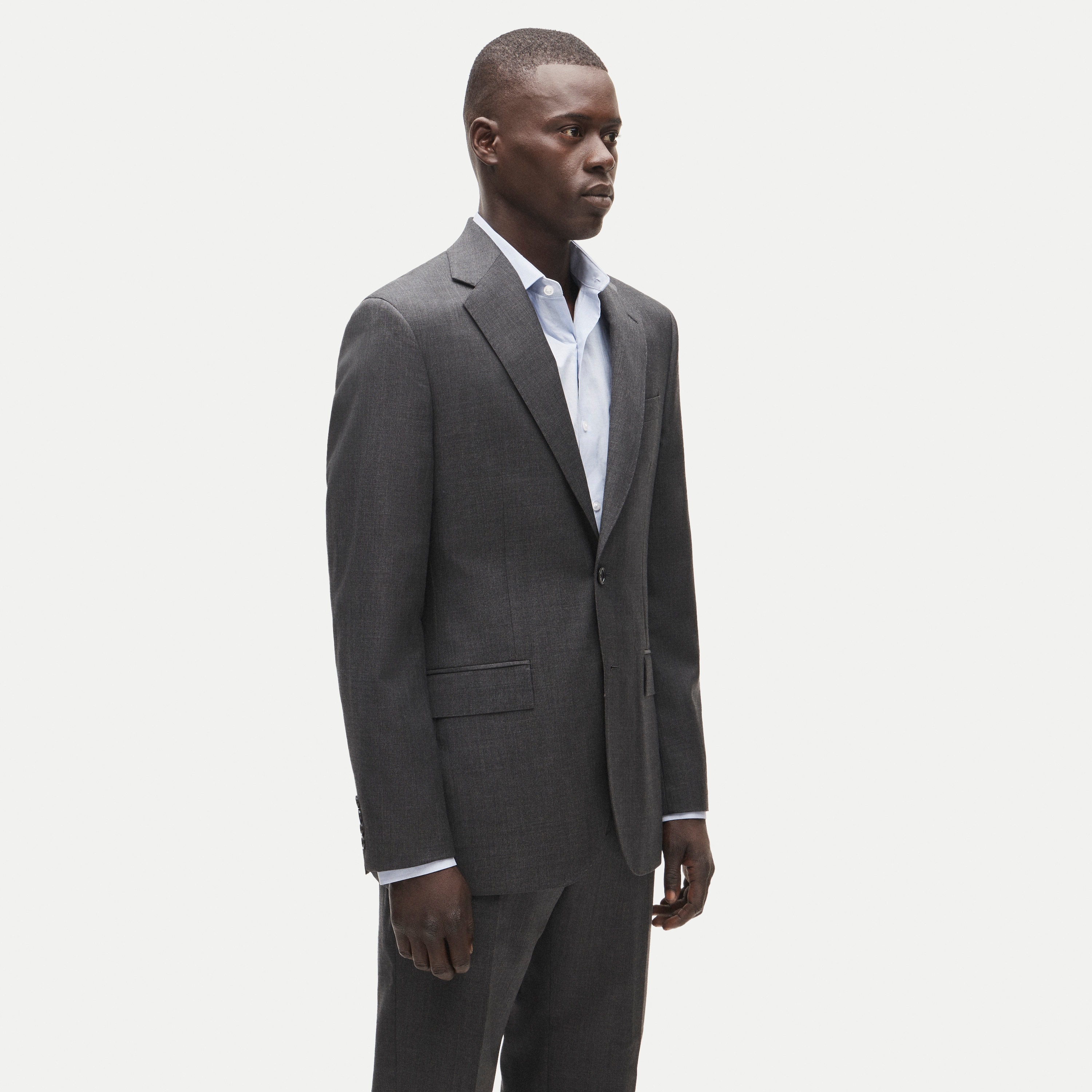 Crosby Classic-fit Suit Jacket In Italian Worsted Wool For Men | J