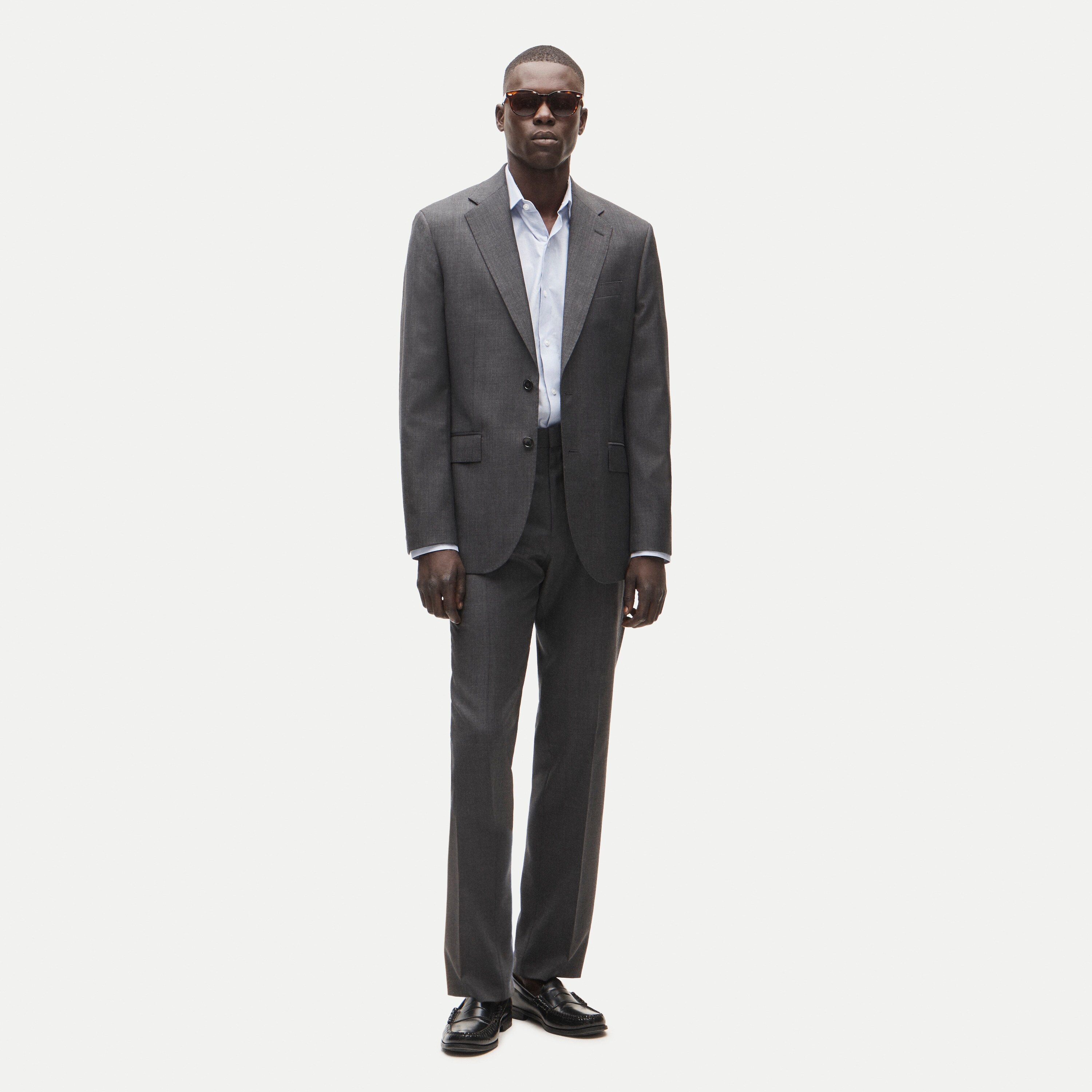  Crosby Classic-fit suit jacket in Italian worsted wool