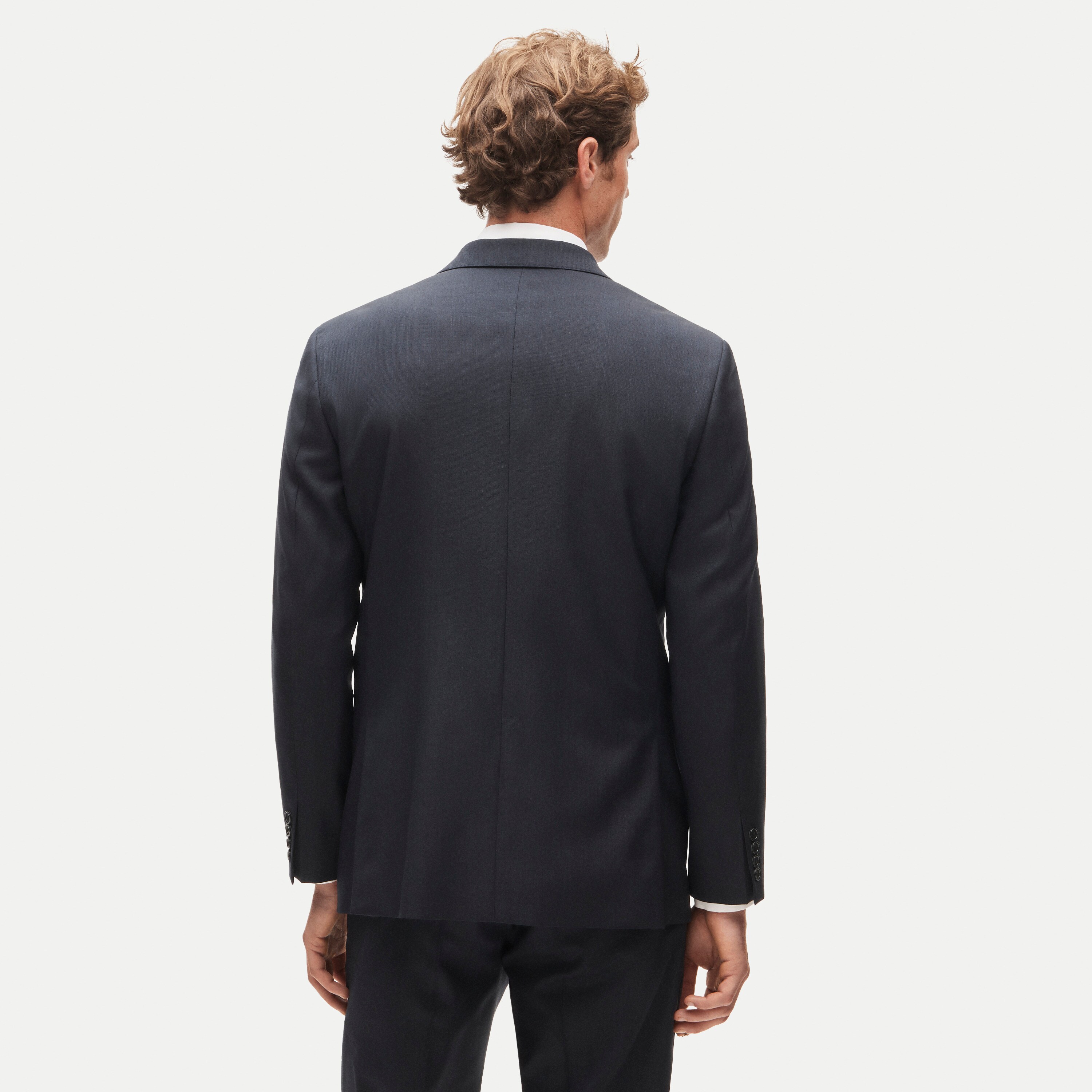 Crosby Classic-fit suit jacket in Italian worsted wool