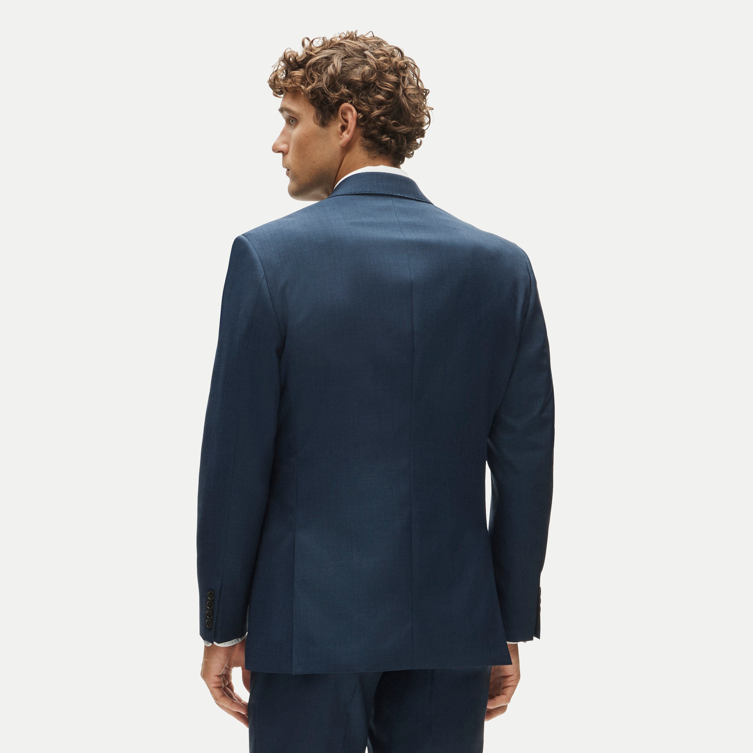 Crosby Classic-fit suit jacket in Italian worsted wool