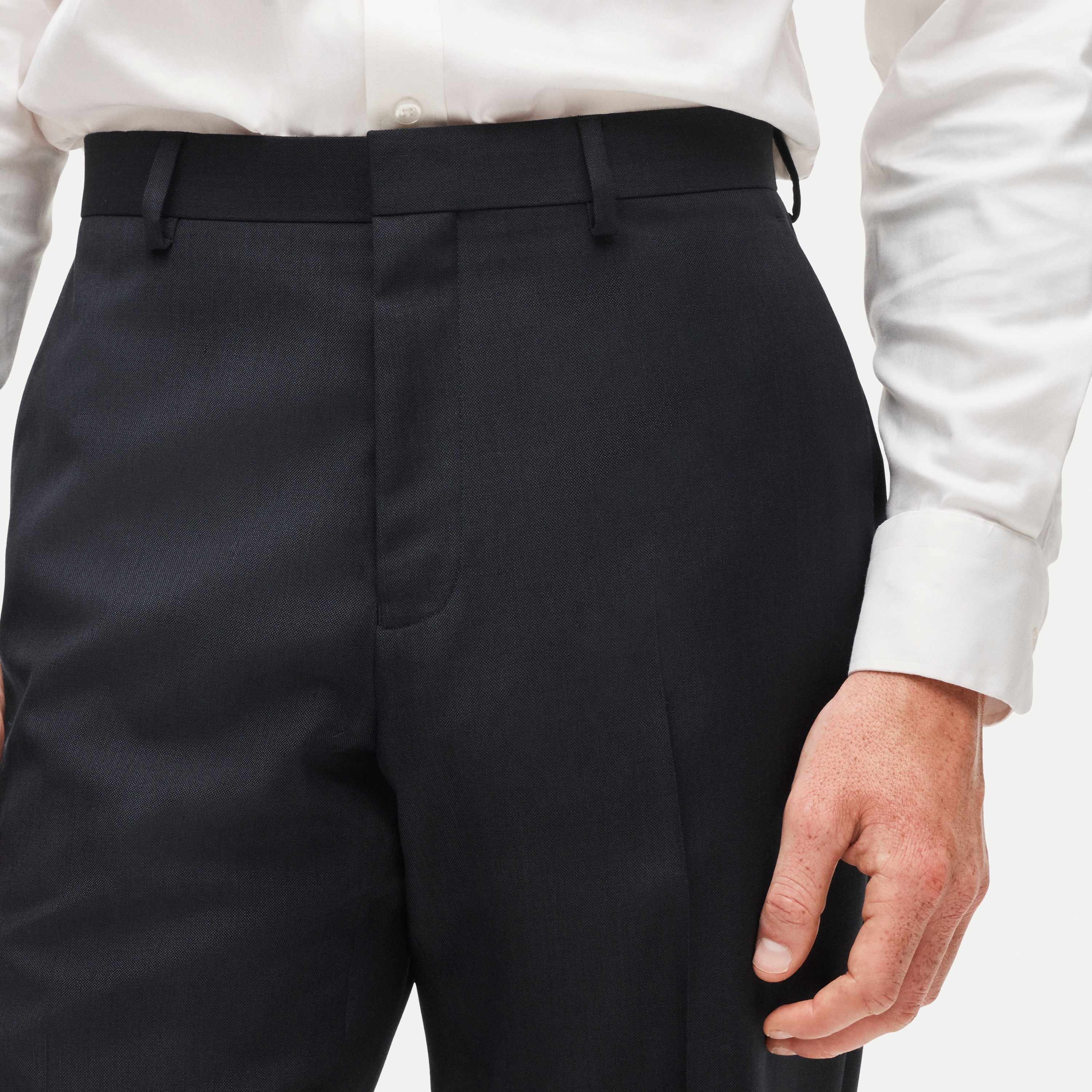 Crosby Classic-fit suit pant in Italian worsted wool