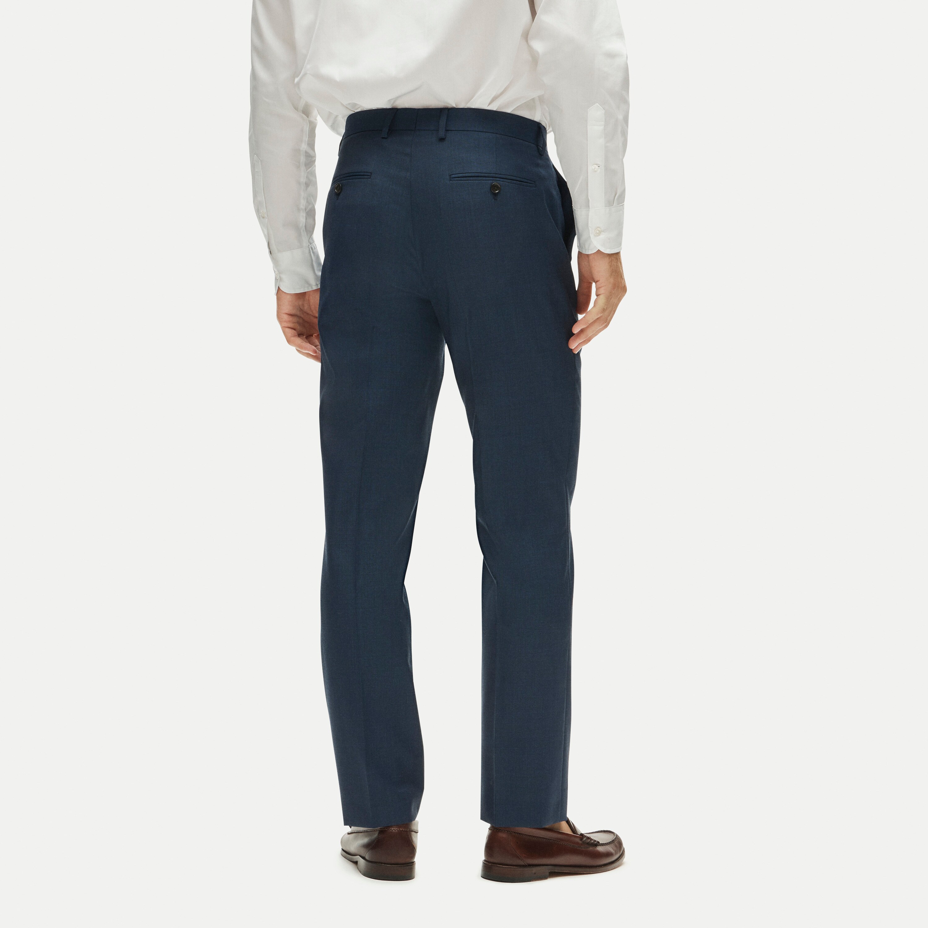 Crosby Classic-fit suit pant in Italian worsted wool