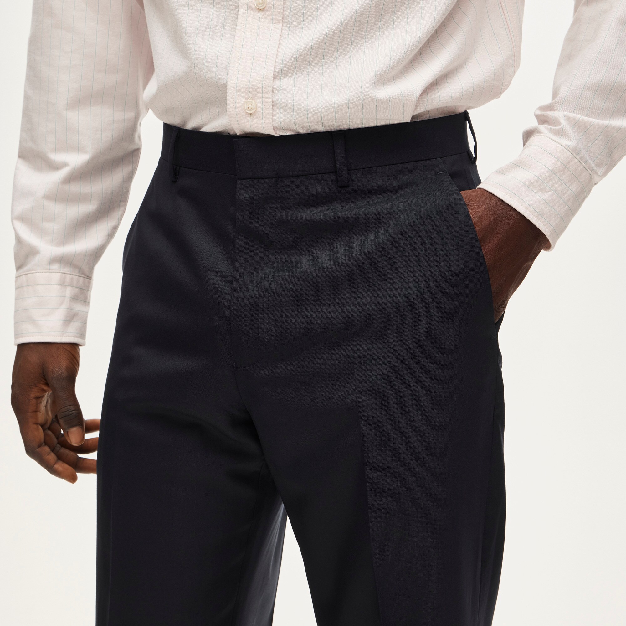 Kenmare Relaxed-fit suit pant in Italian wool