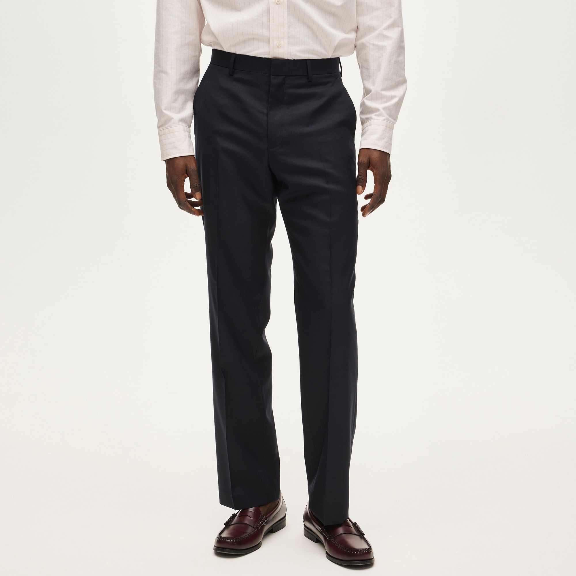 Kenmare Relaxed-fit suit pant in Italian wool