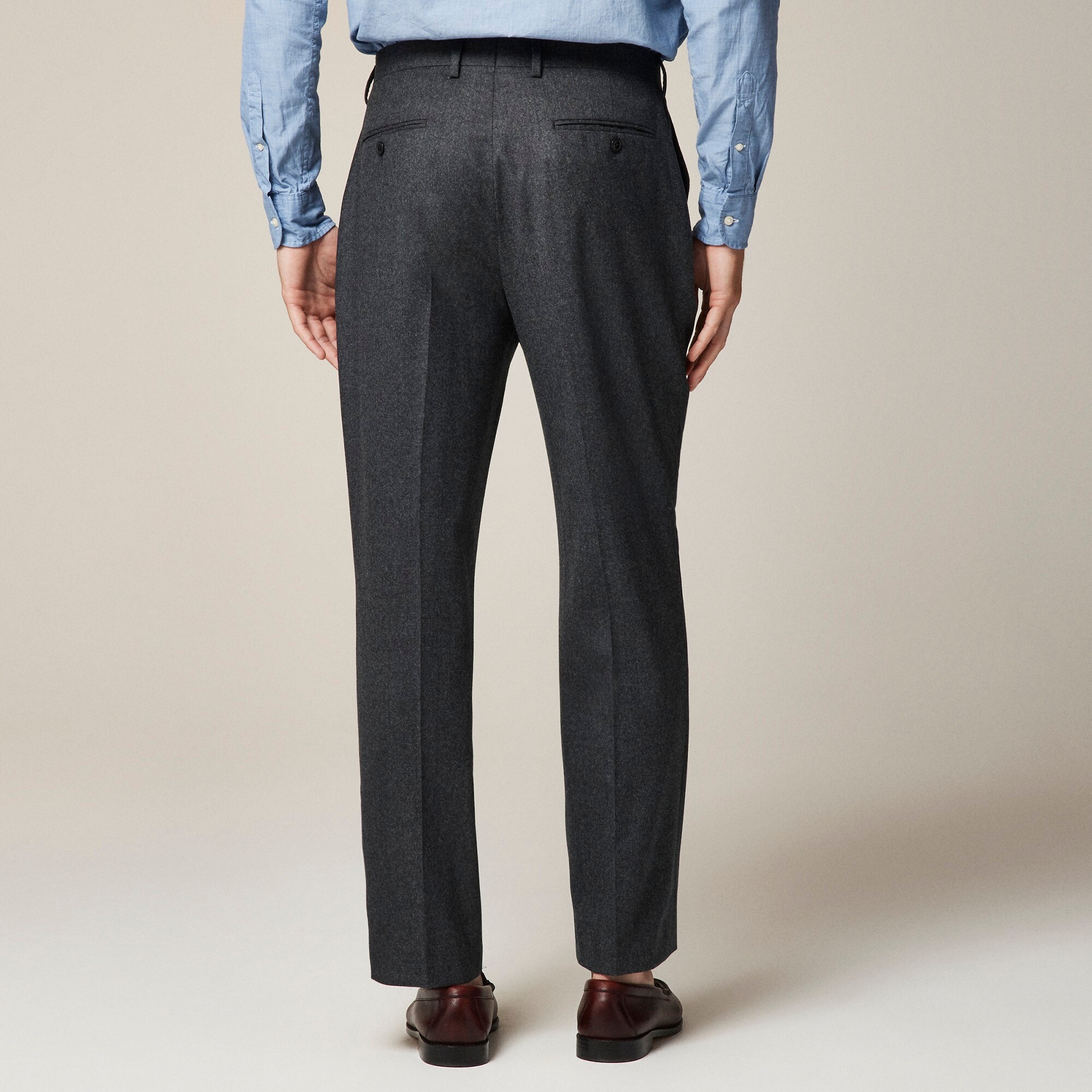 Crosby Classic-fit Suit Pant In Italian Wool Flannel For Men | J.Crew