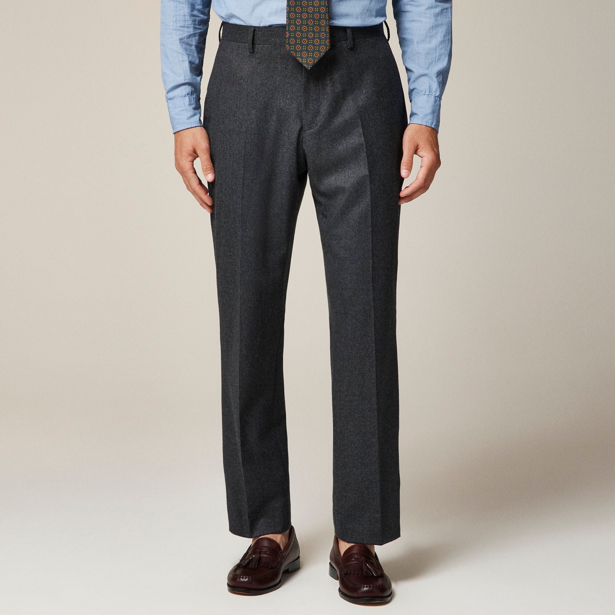  Crosby Classic-fit suit pant in Italian wool flannel