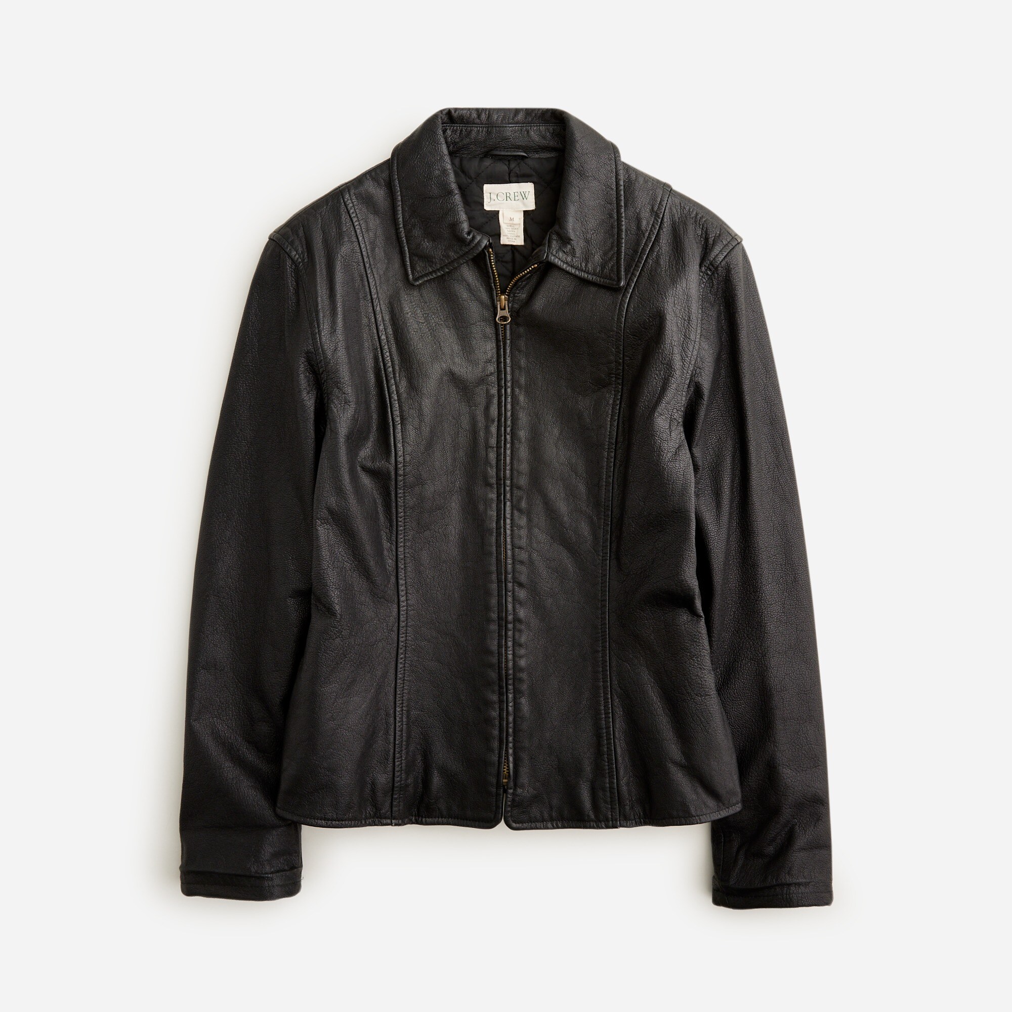  Vintage J.Crew '90s leather jacket