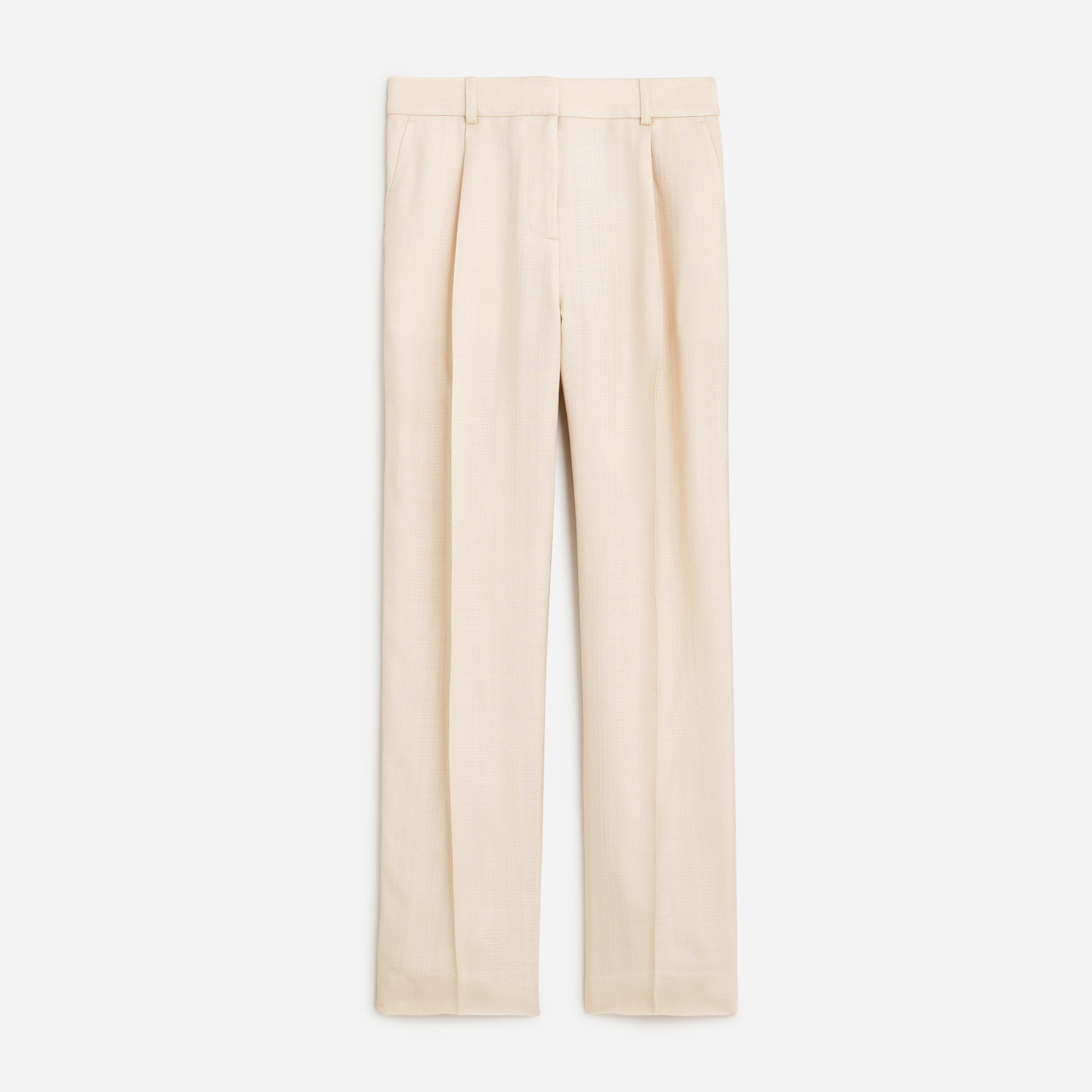 womens Tapered essential pant in glossy twill