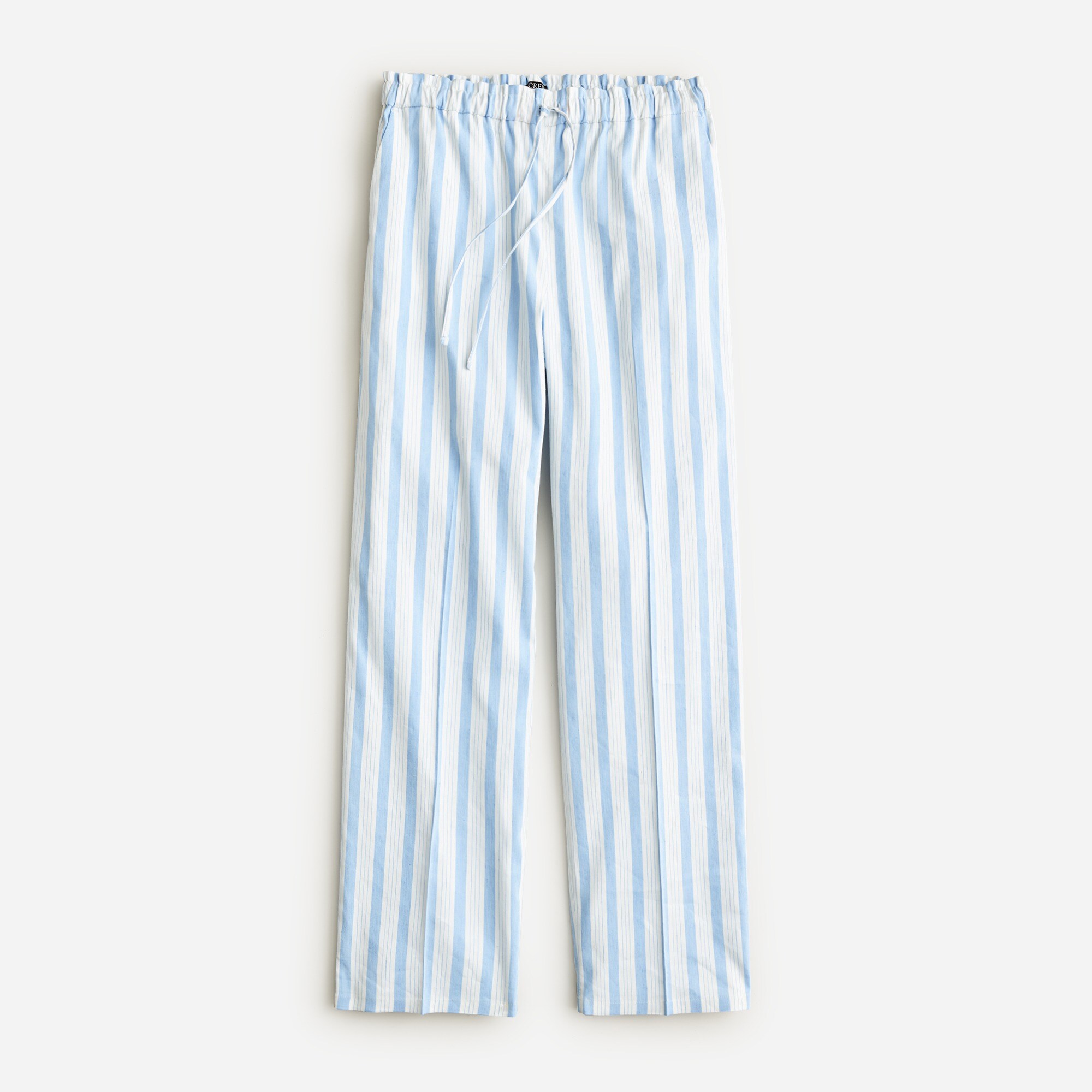 Soleil pant in striped linen blend