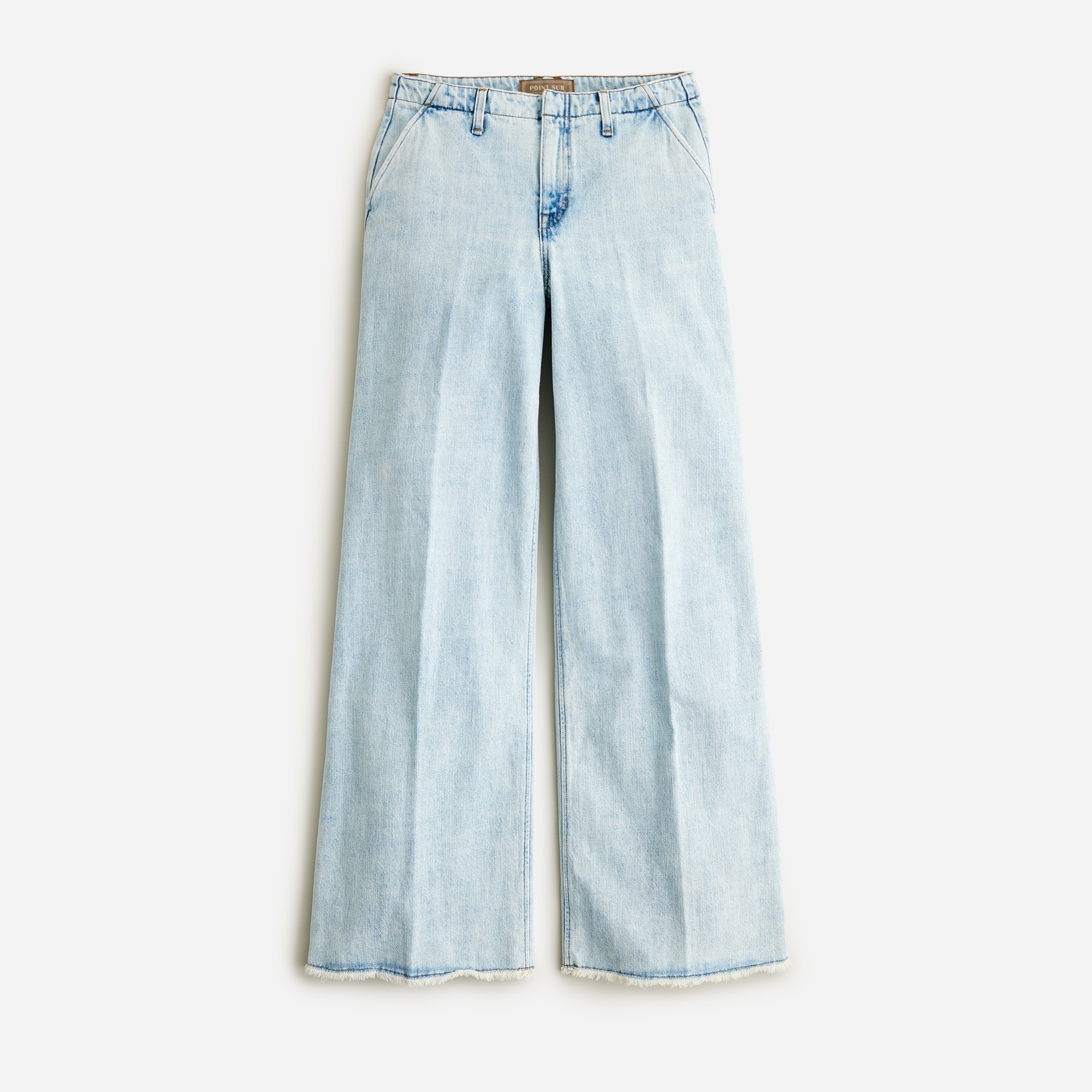 womens Point Sur puddle jean in bleach wash