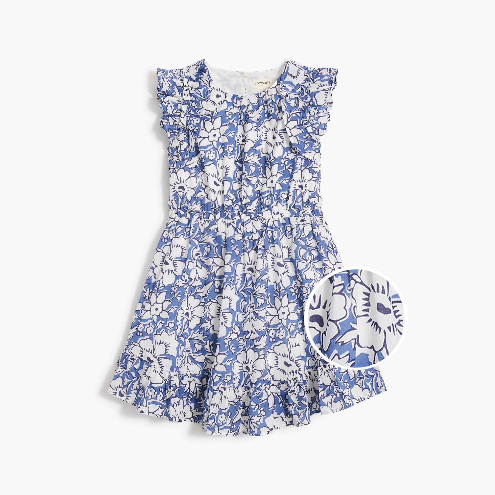Girls' floral dress
