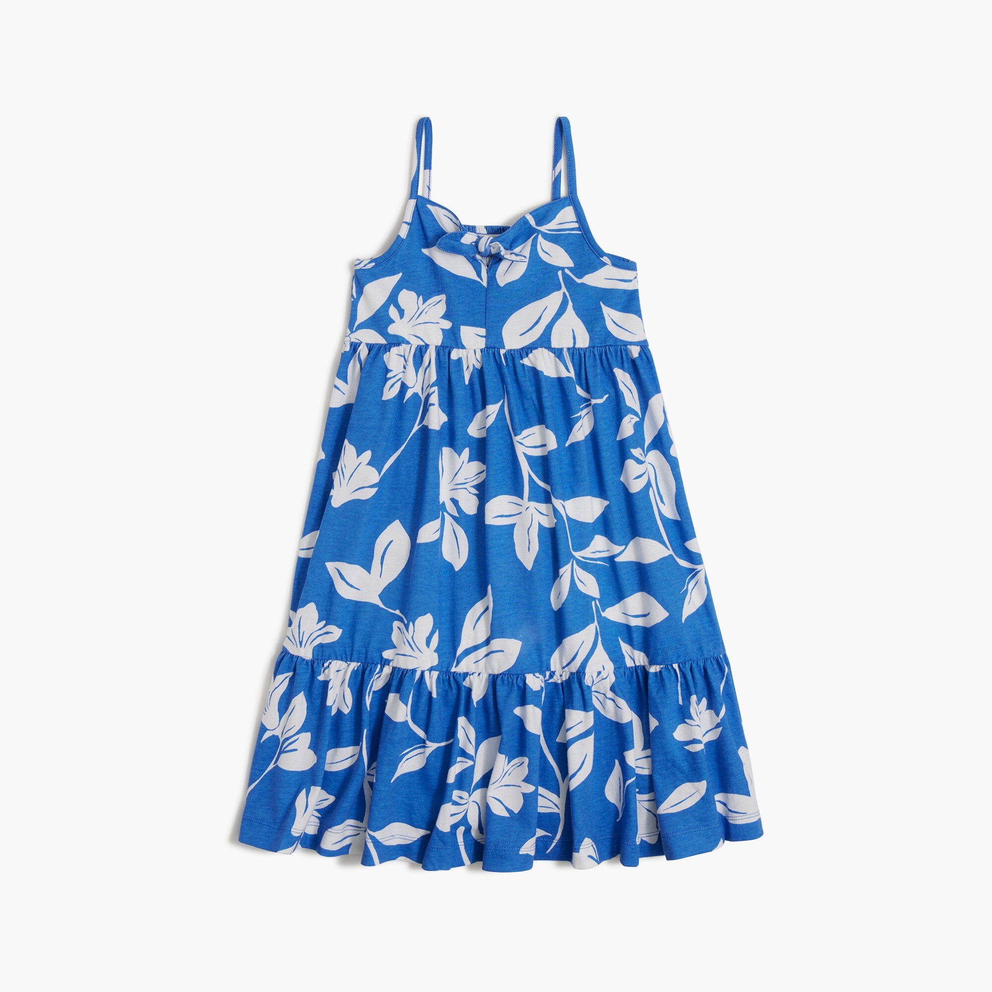 Girls' printed midi dress