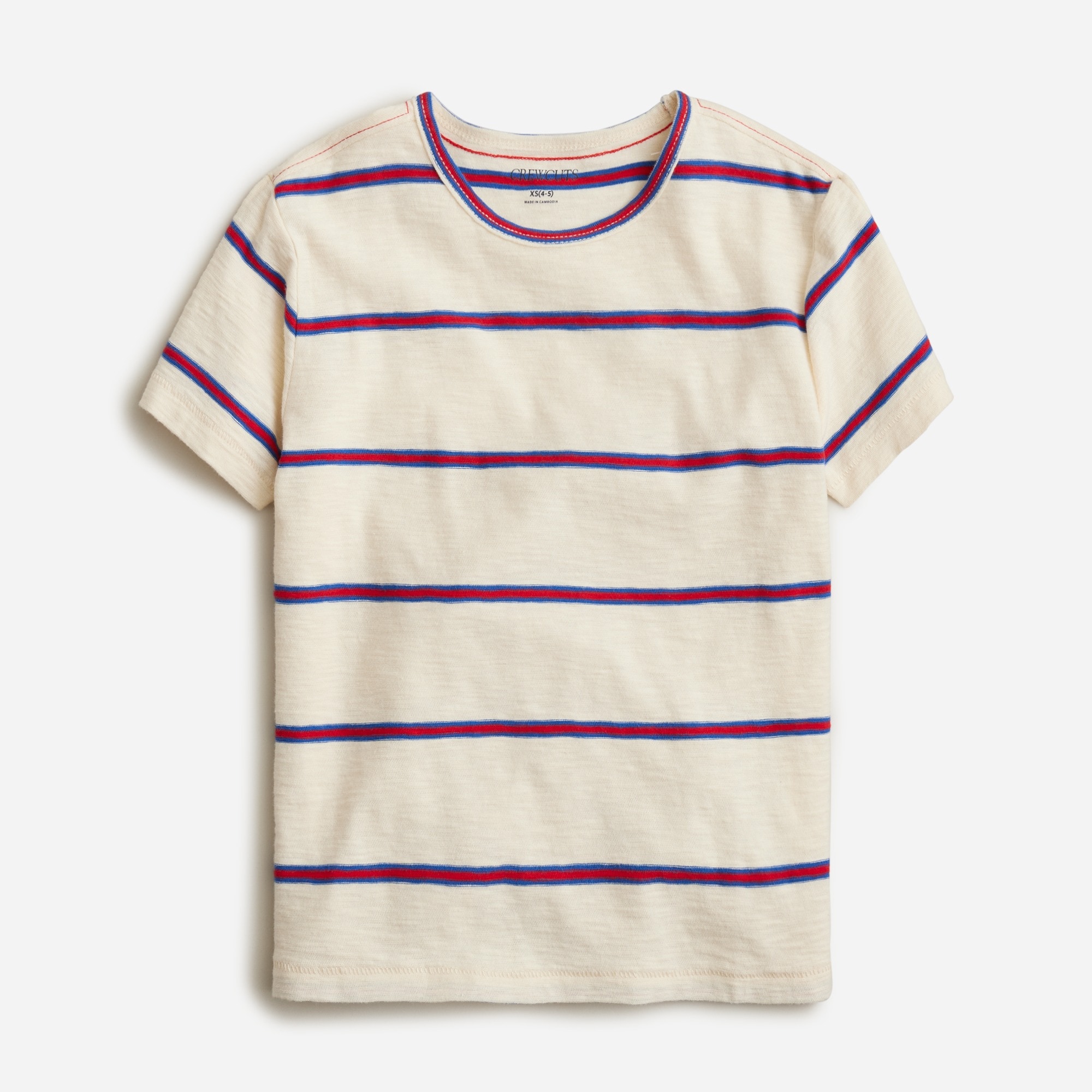  Kids' short-sleeve T-shirt in stripe