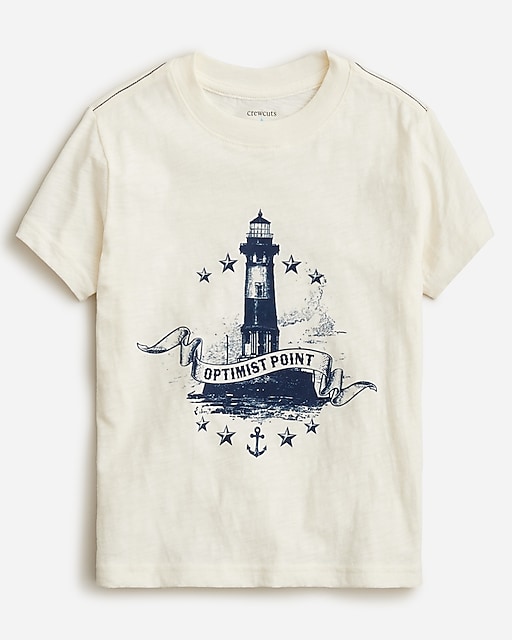 boys Kids' lighthouse graphic T-shirt