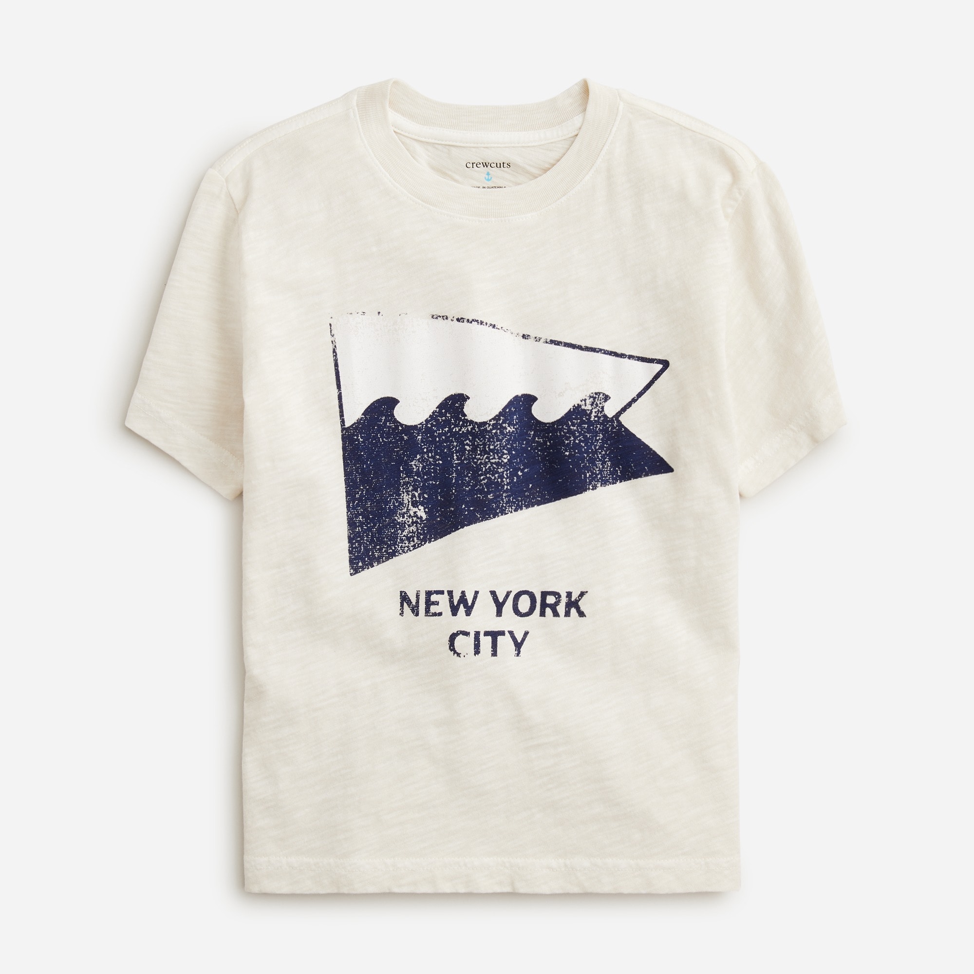 boys Kids' NYC nautical flag graphic T-shirt