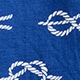 Kids' printed short-sleeve camp shirt in linen-cotton blend DARK EVENING ROPE PRINT