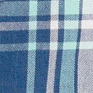 Boys&apos; long-sleeve flex patterned washed shirt BALTIC BLUE PLAID
