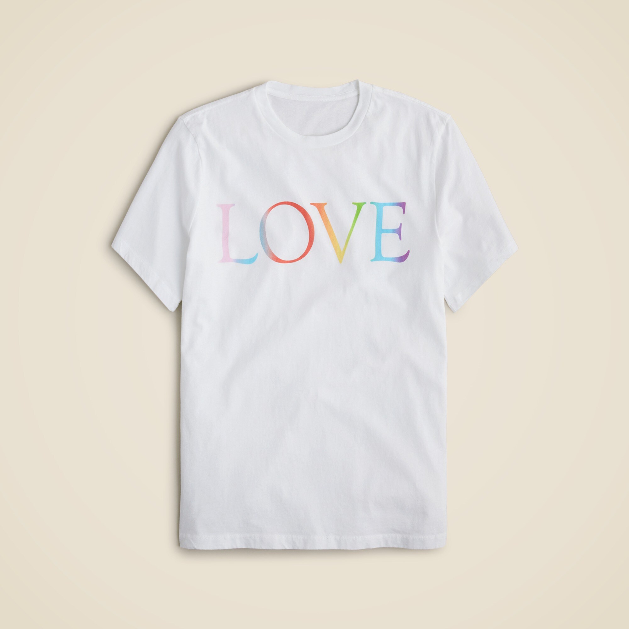 Vintage-wash cotton Pride graphic T-shirt