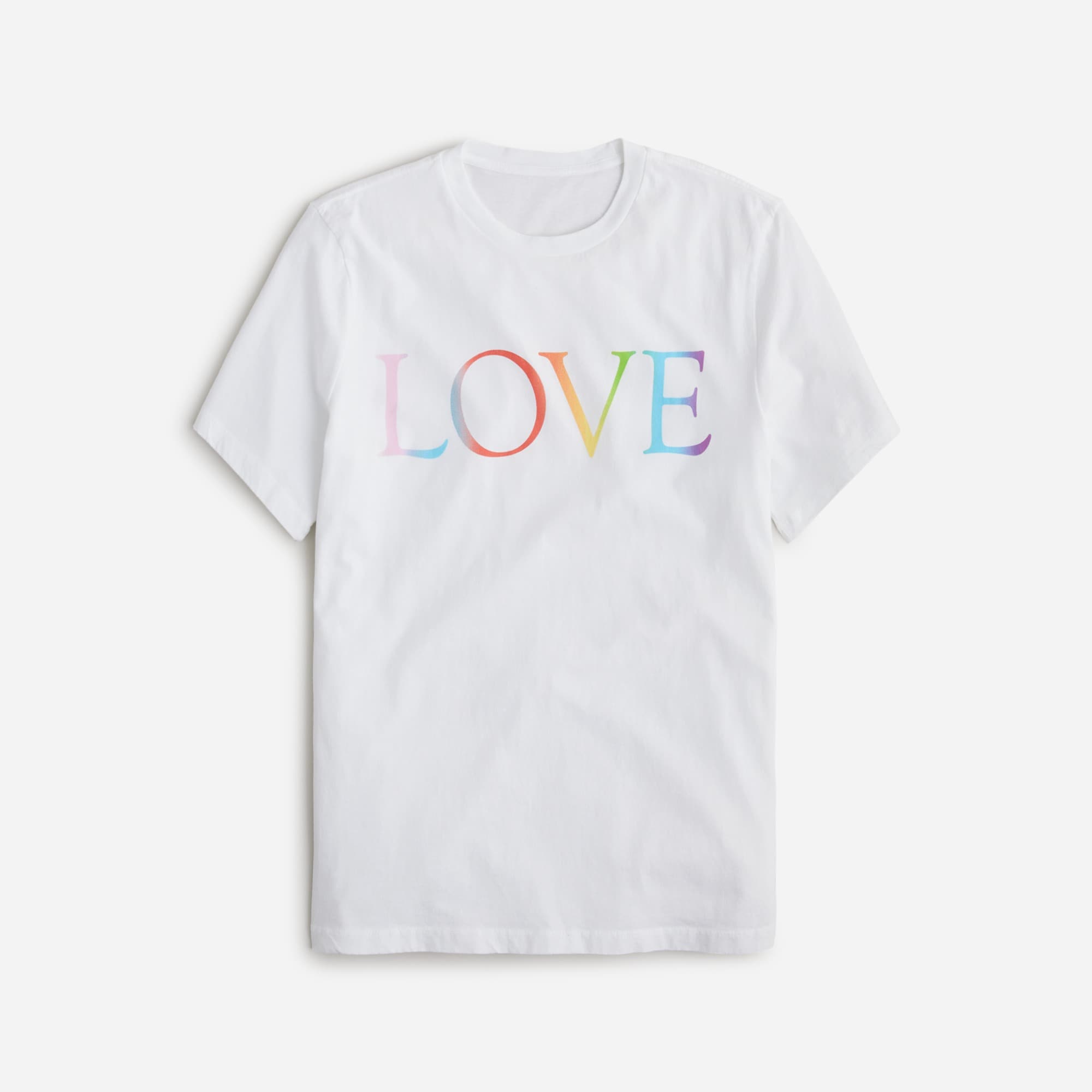 mens Vintage-wash cotton Pride graphic T-shirt