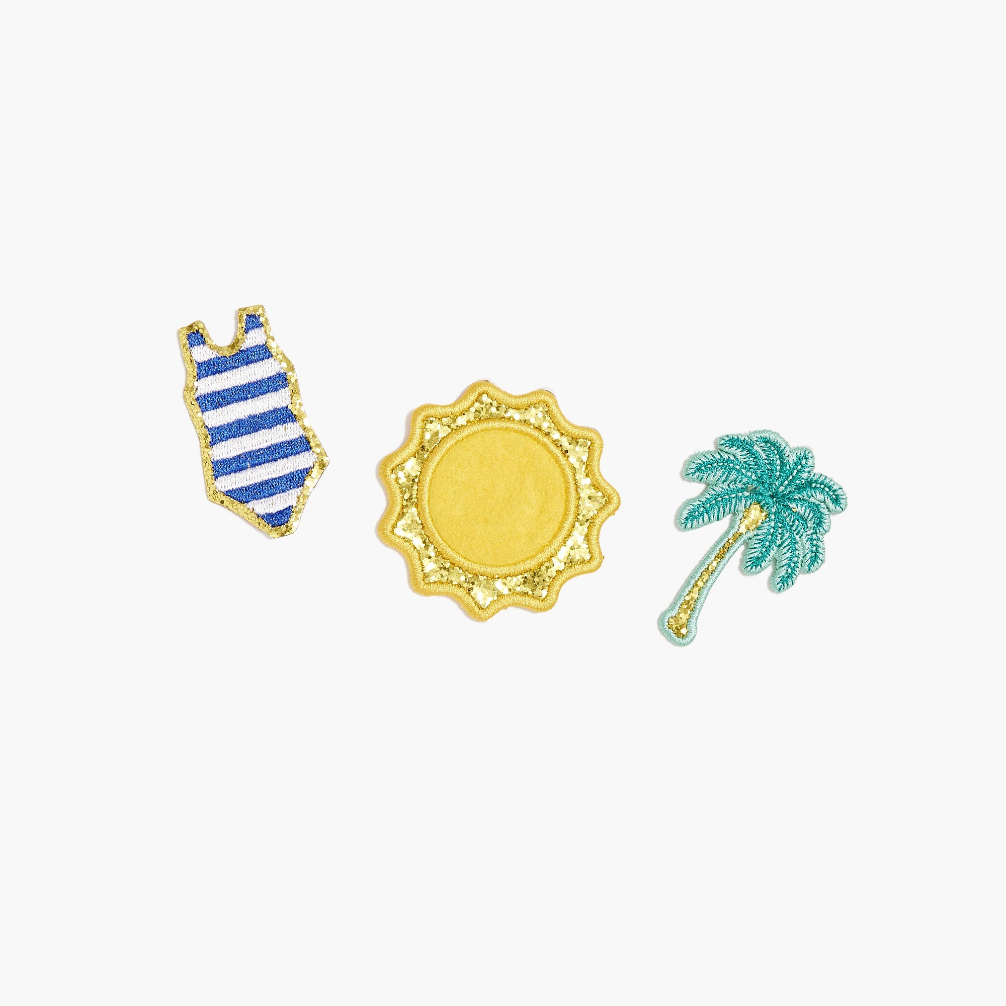 Poolside sticker patches set-of-three