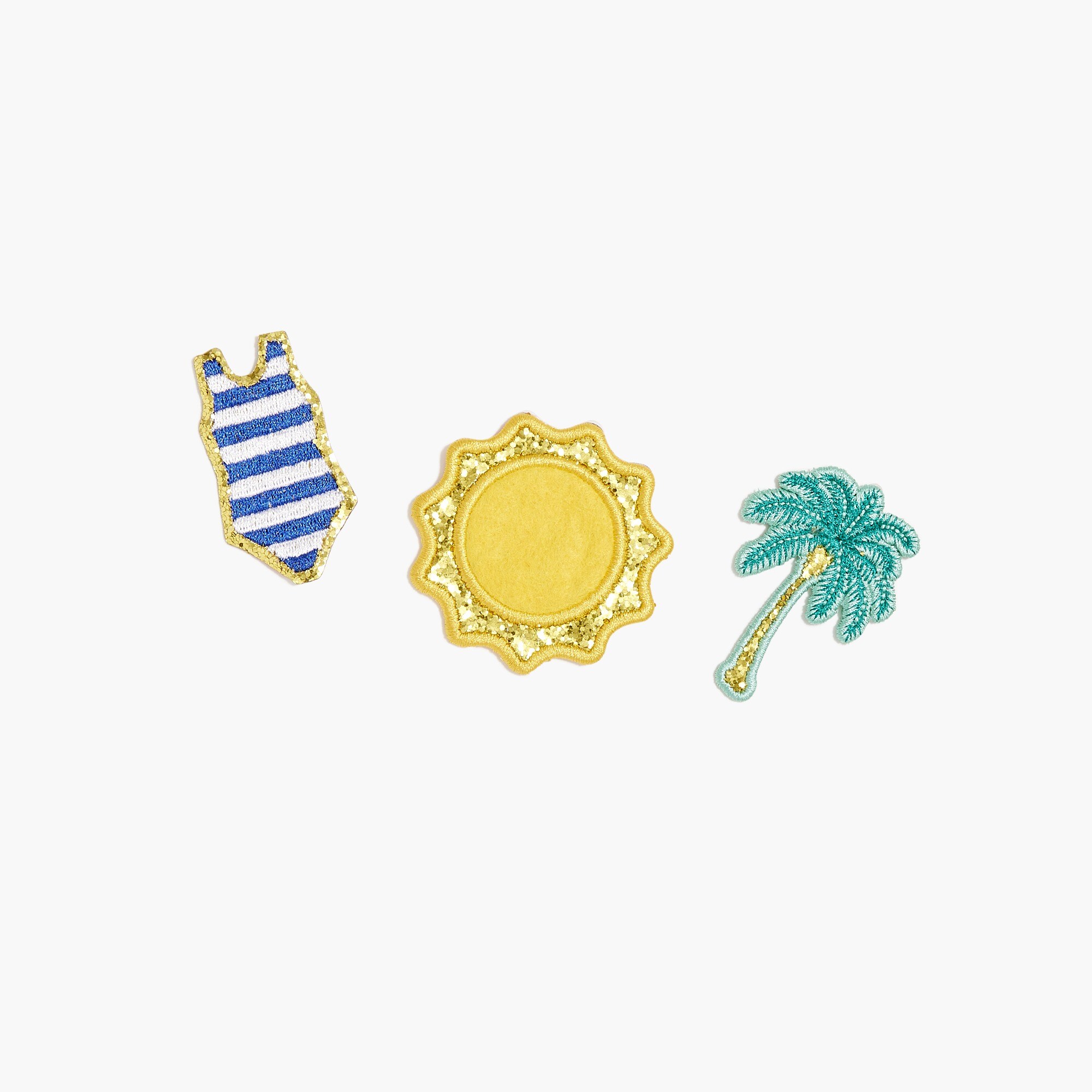  Poolside sticker patches set-of-three