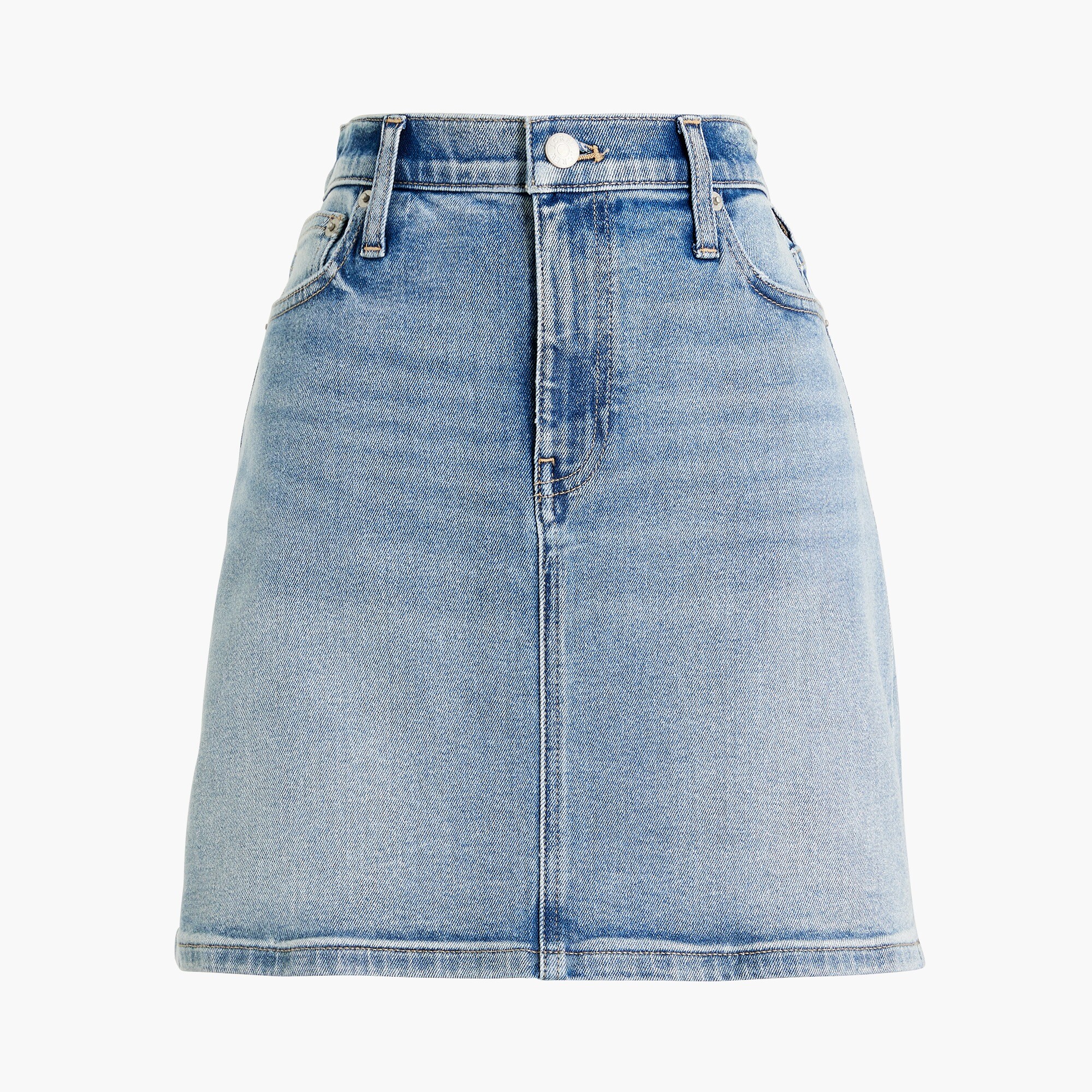 Denim mini skirt