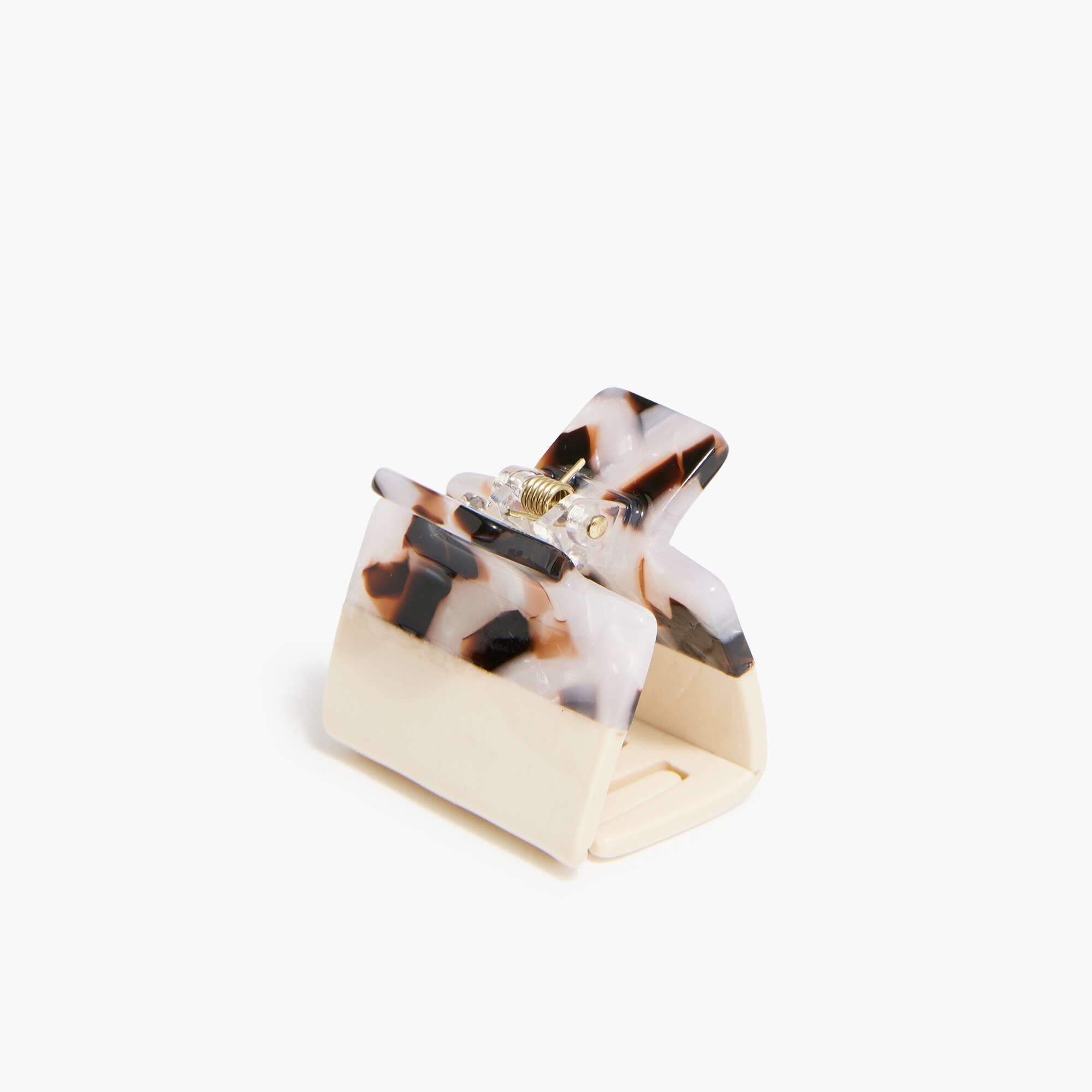 womens Small tortoise claw hair clip