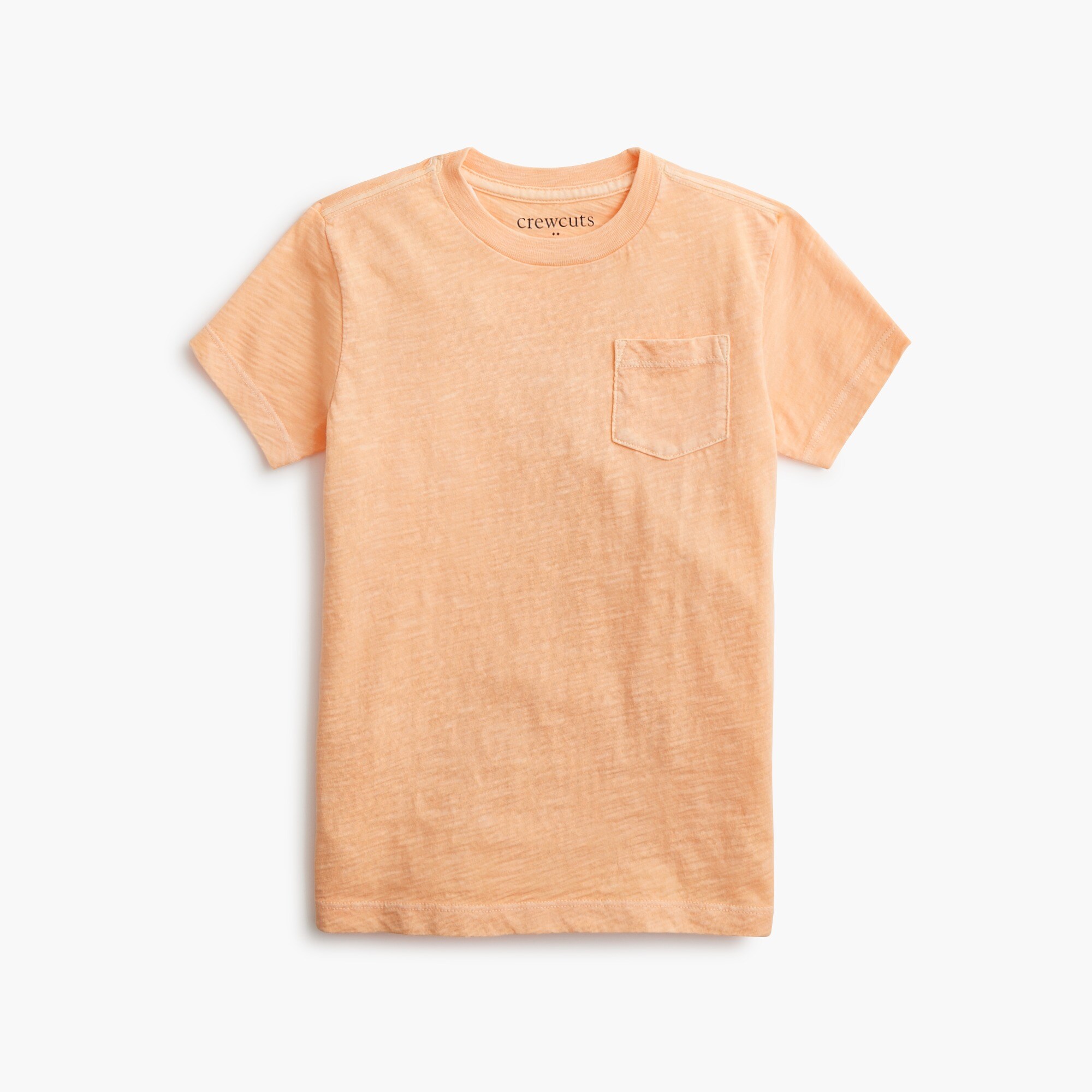 Boys' short-sleeve garment-dyed tee