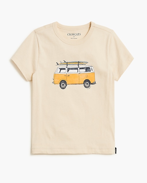 boys Boys' truck with surfboard graphic tee