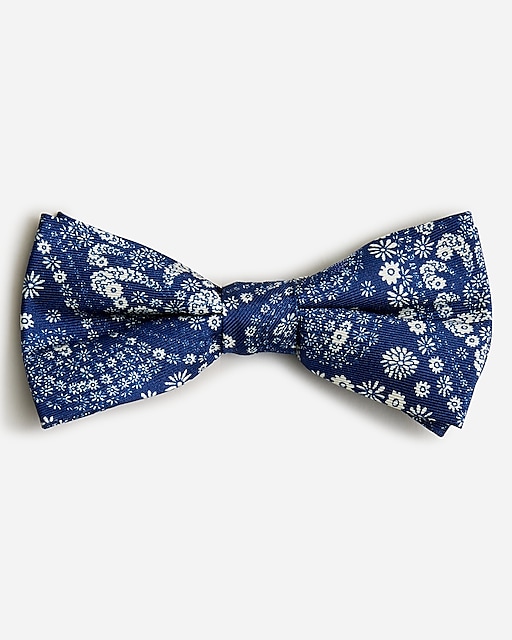  Kids' silk bow tie in paisley