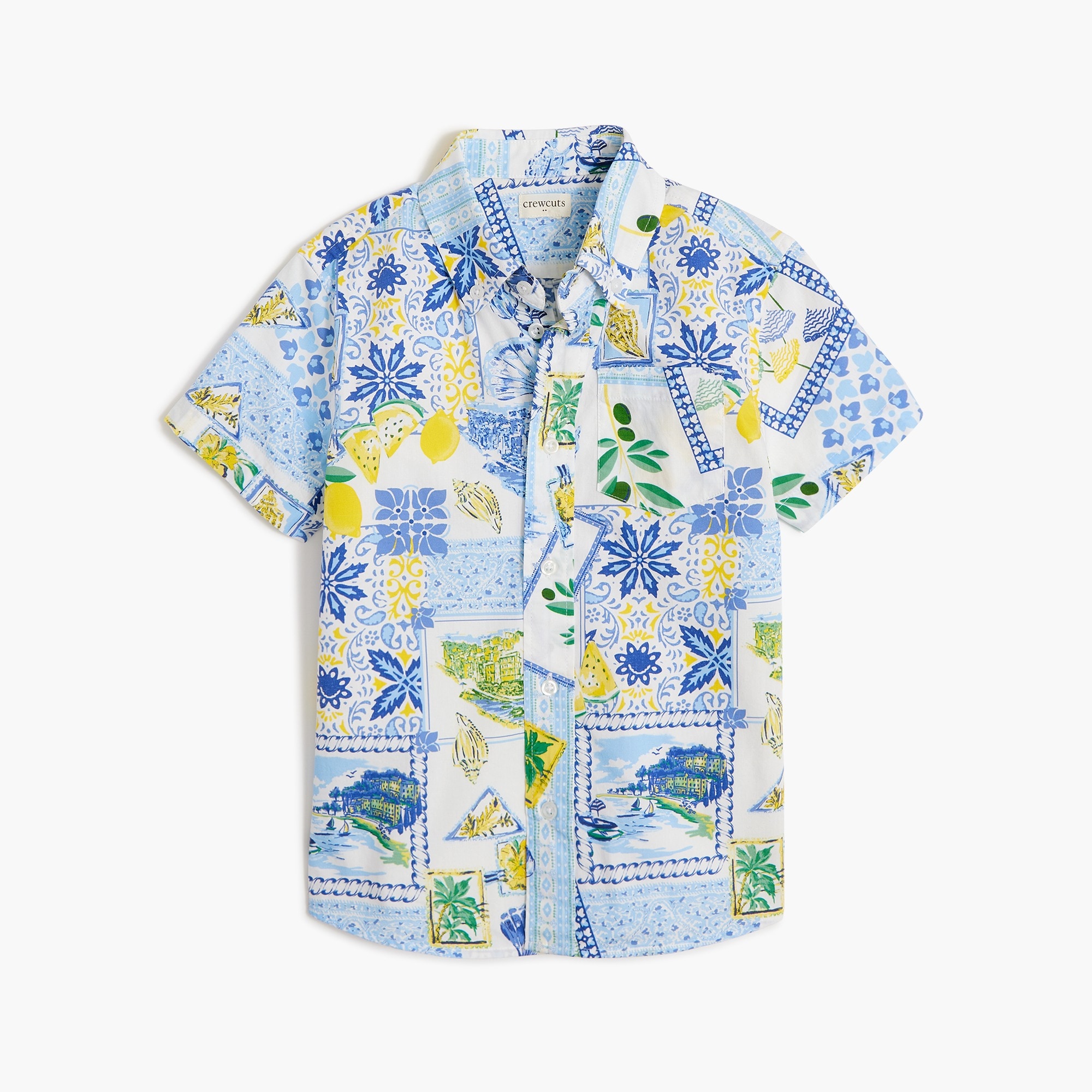 Boys' printed shirt