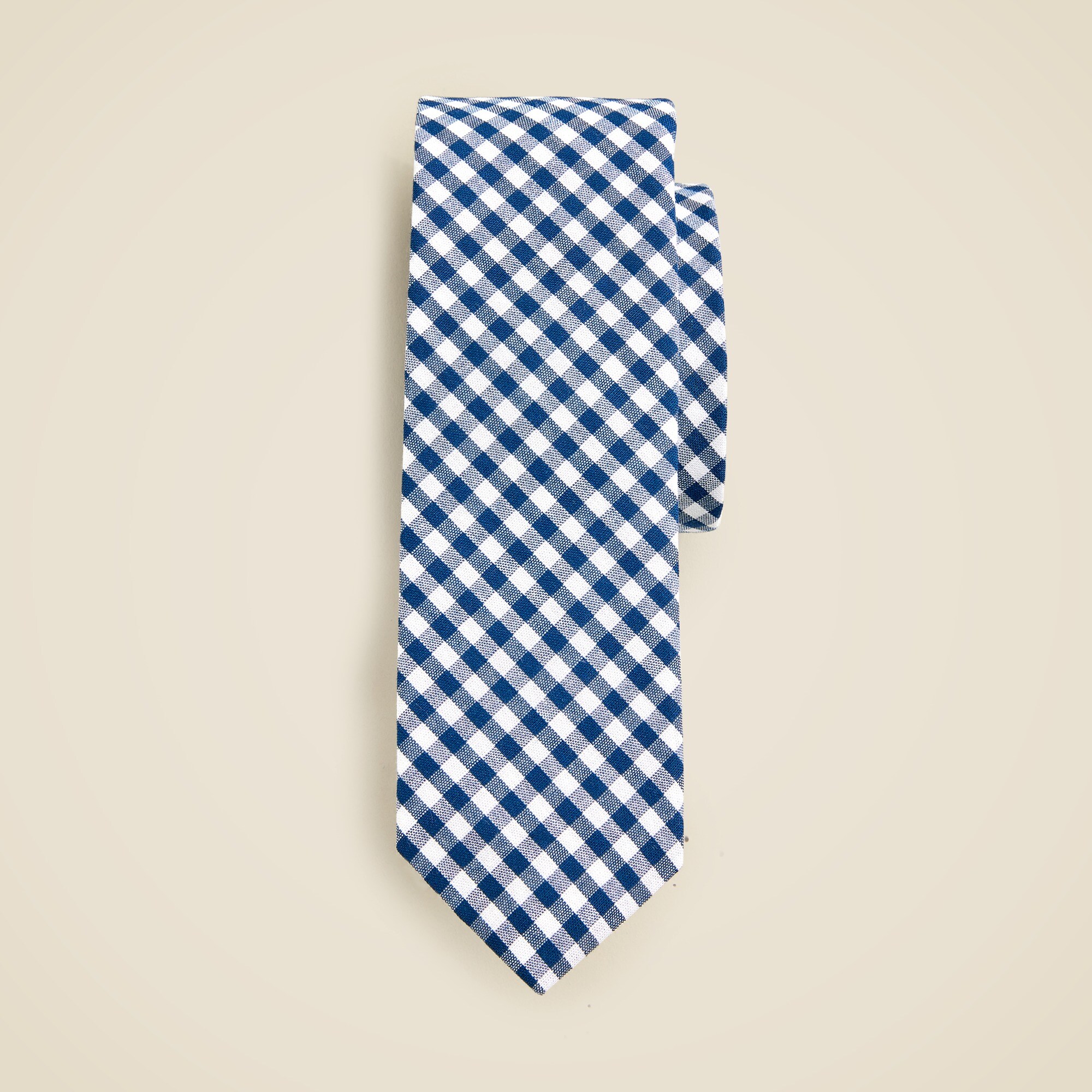  Kids' silk tie in gingham