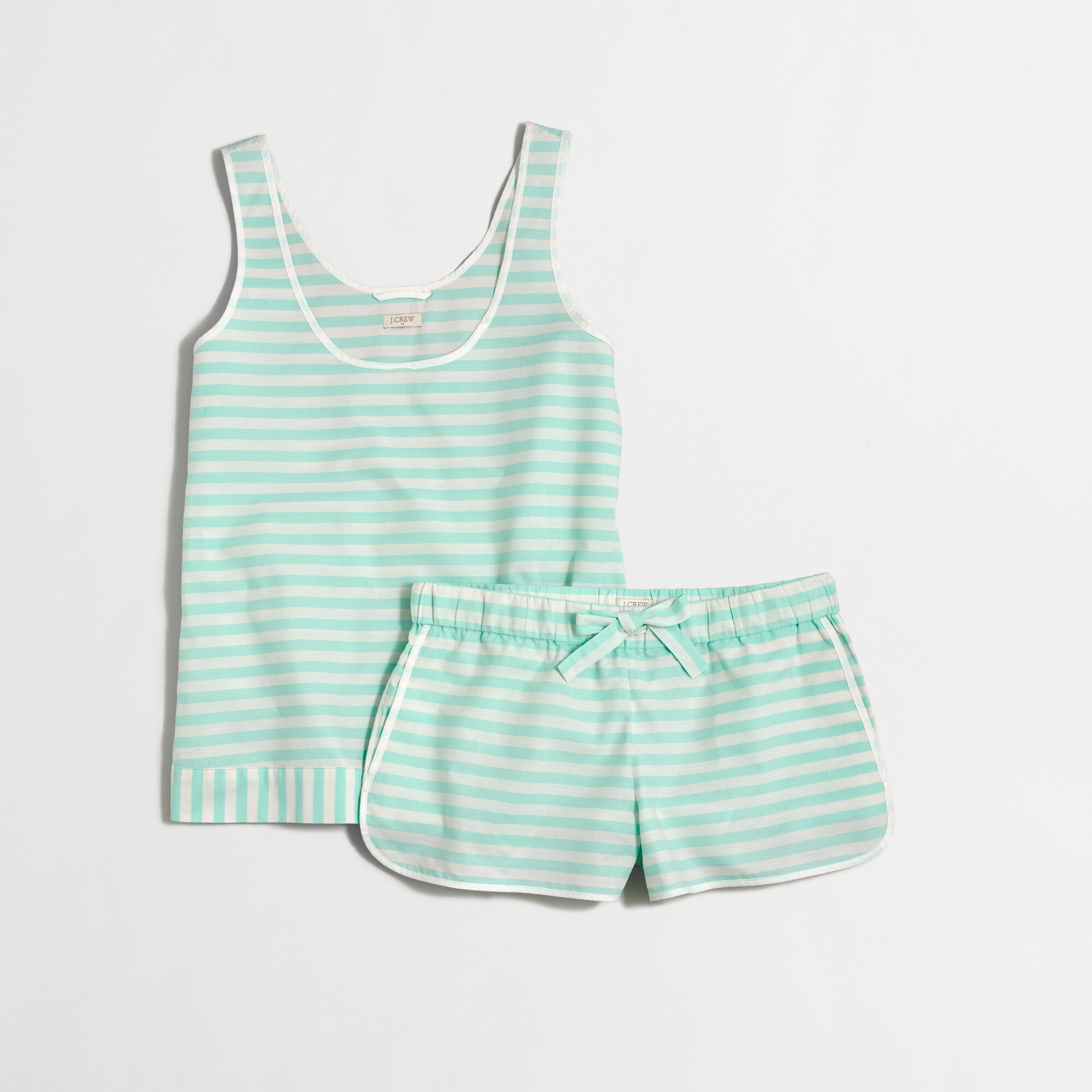 Striped tank pajama set