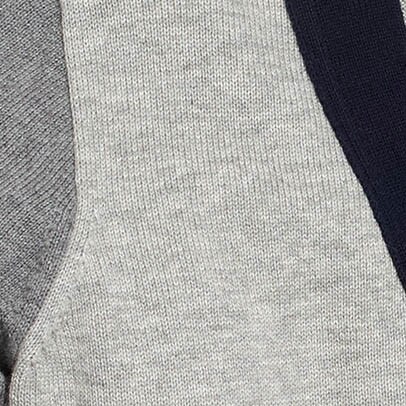 Boys' colorblock cardigan sweater HTHR ALUMINUM factory: boys' colorblock cardigan sweater for boys