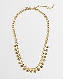Factory gold and crystal necklace