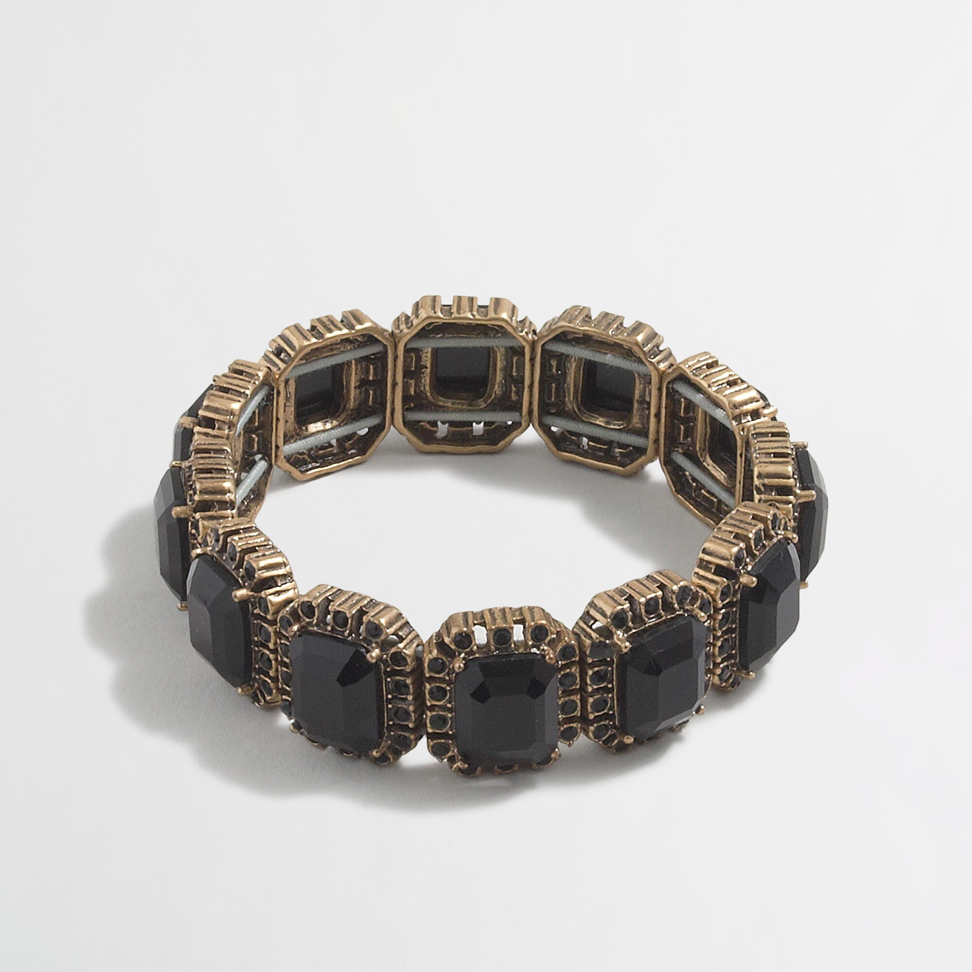 Factory crystal borders bracelet