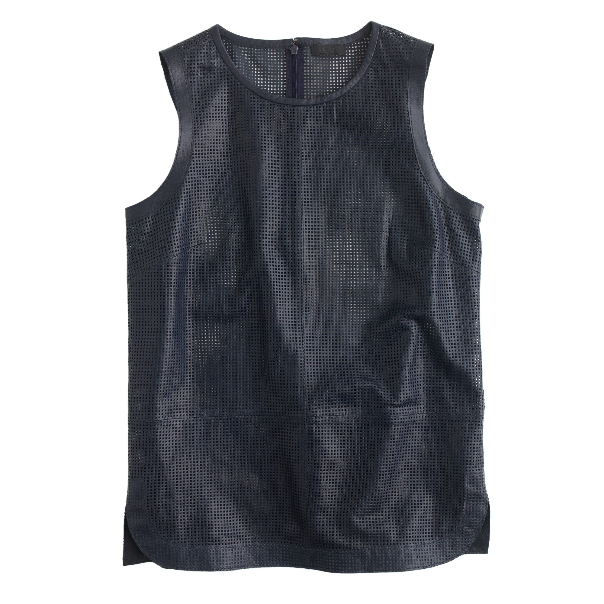 Collection perforated leather shell