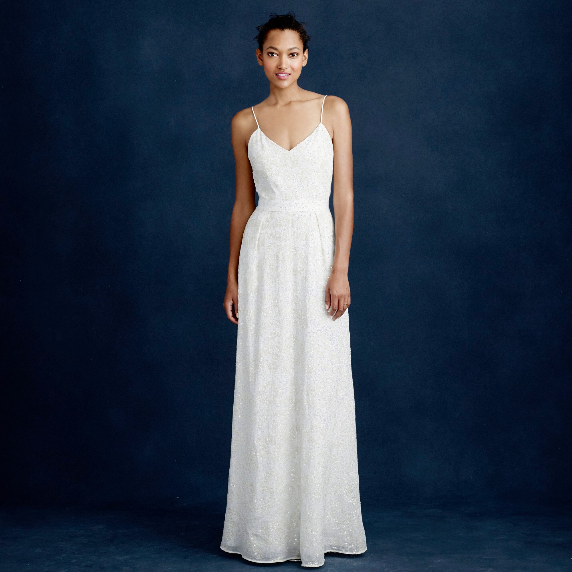 Sequin Plume Gown Weddingsandparties J Crew