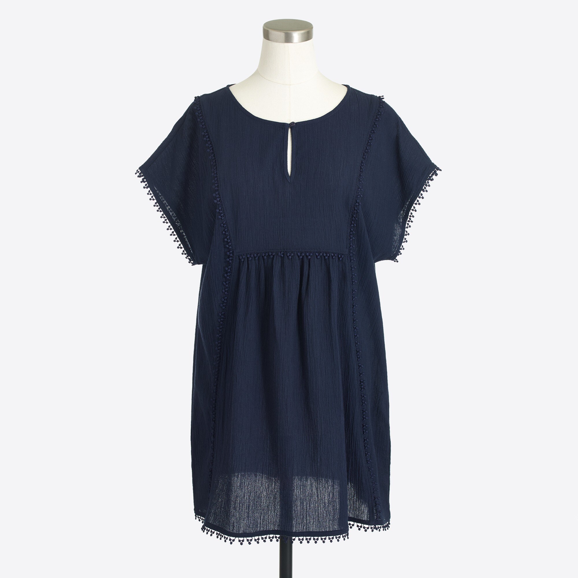 pom-pom tunic for women