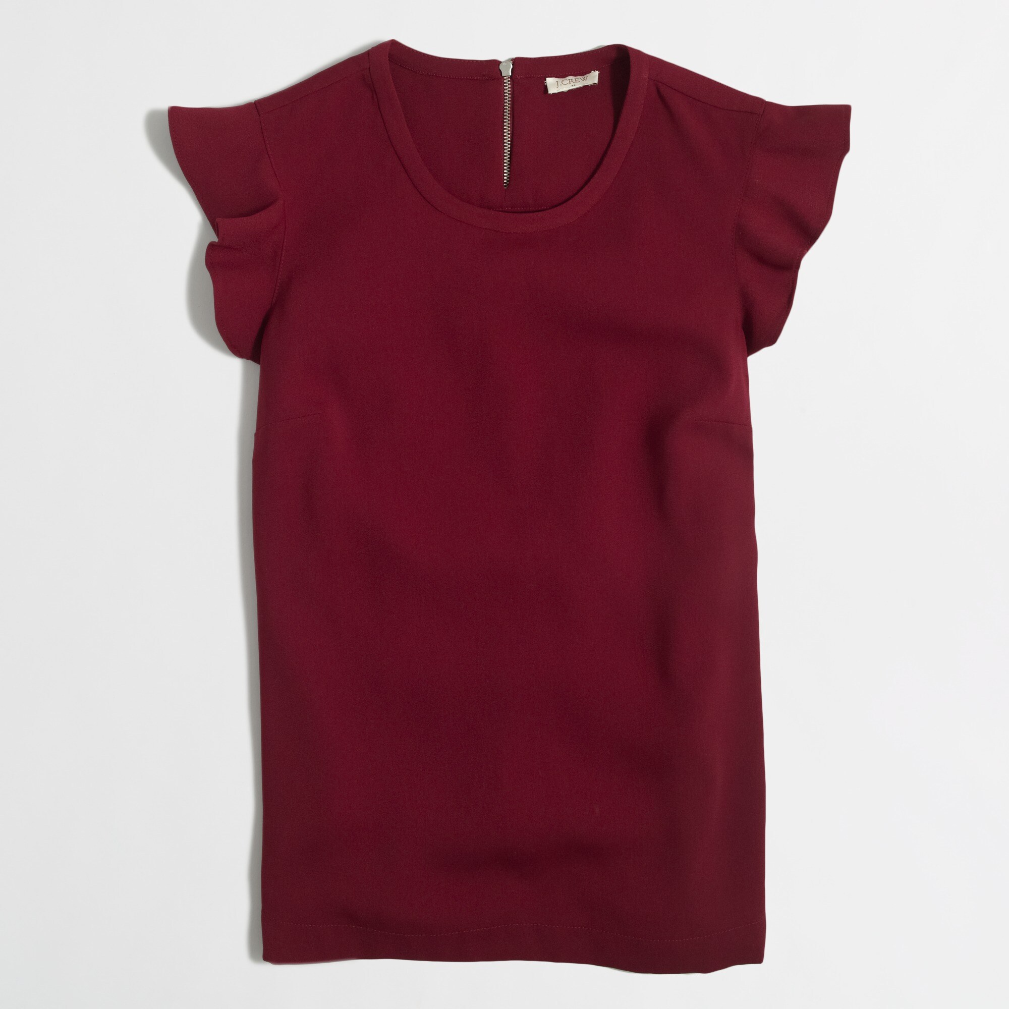 取寄) シーシー レディース フラッター スリーブ クルー ネック トップ