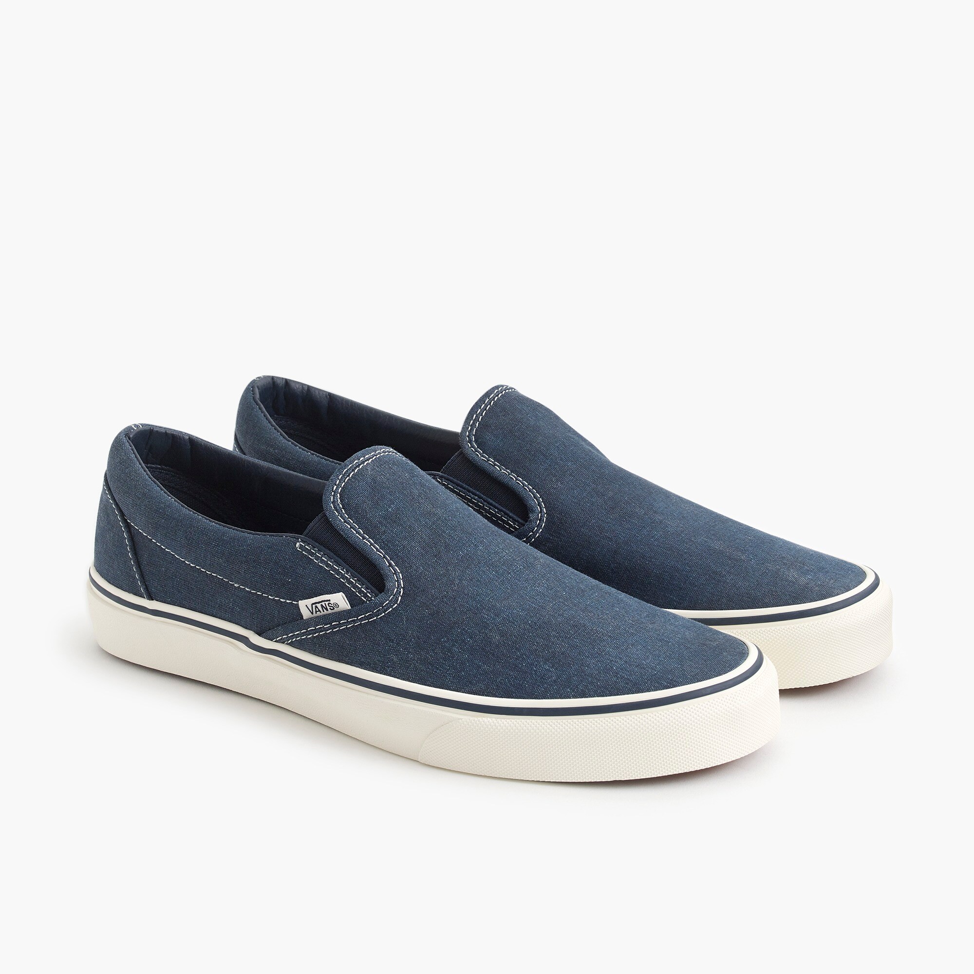 j crew slip on vans