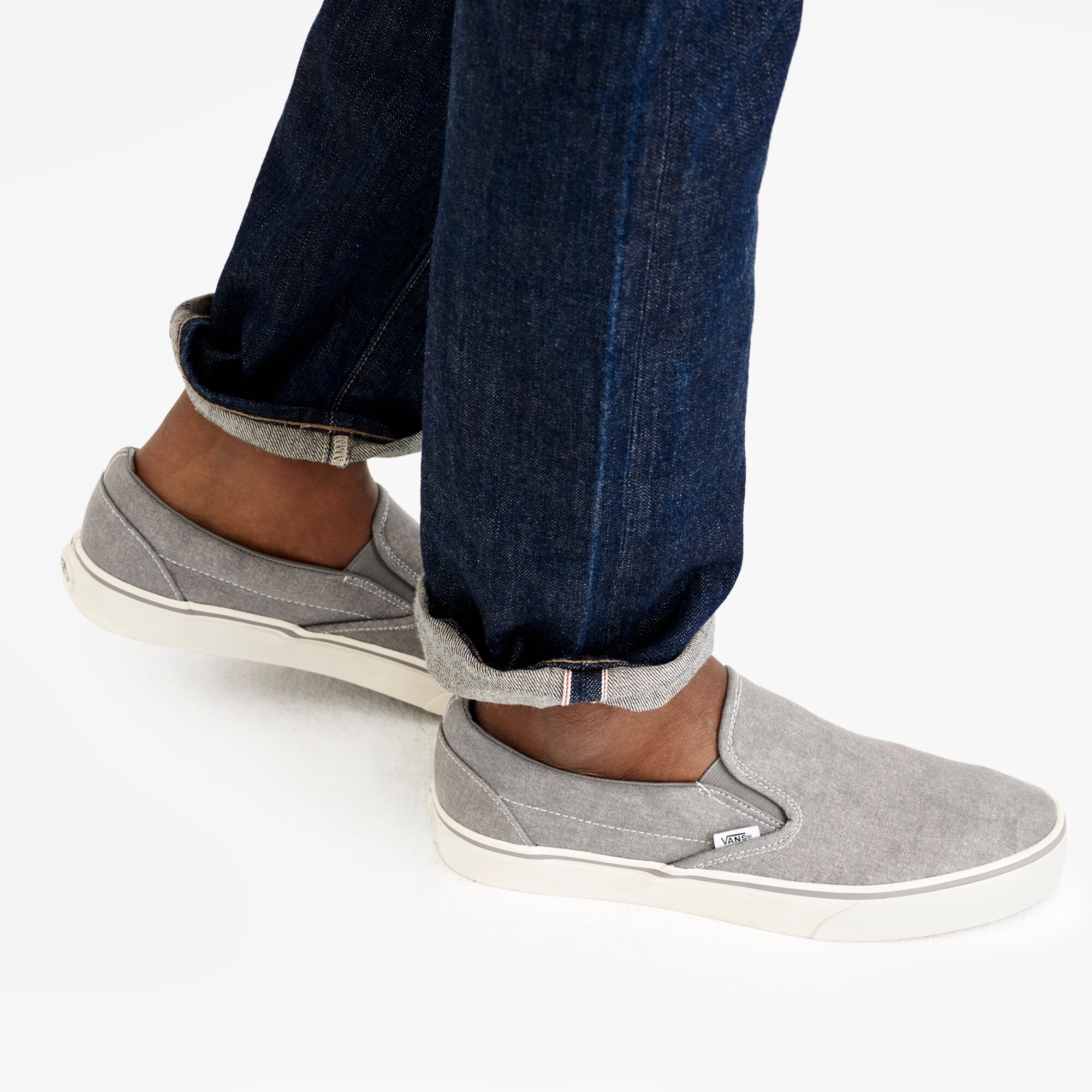 j crew washed canvas vans