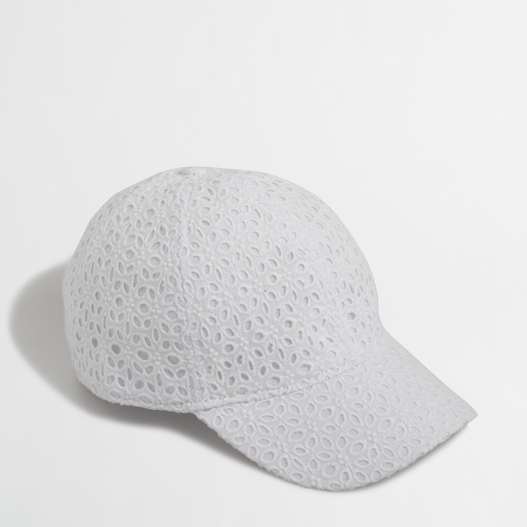 Girls' eyelet baseball cap