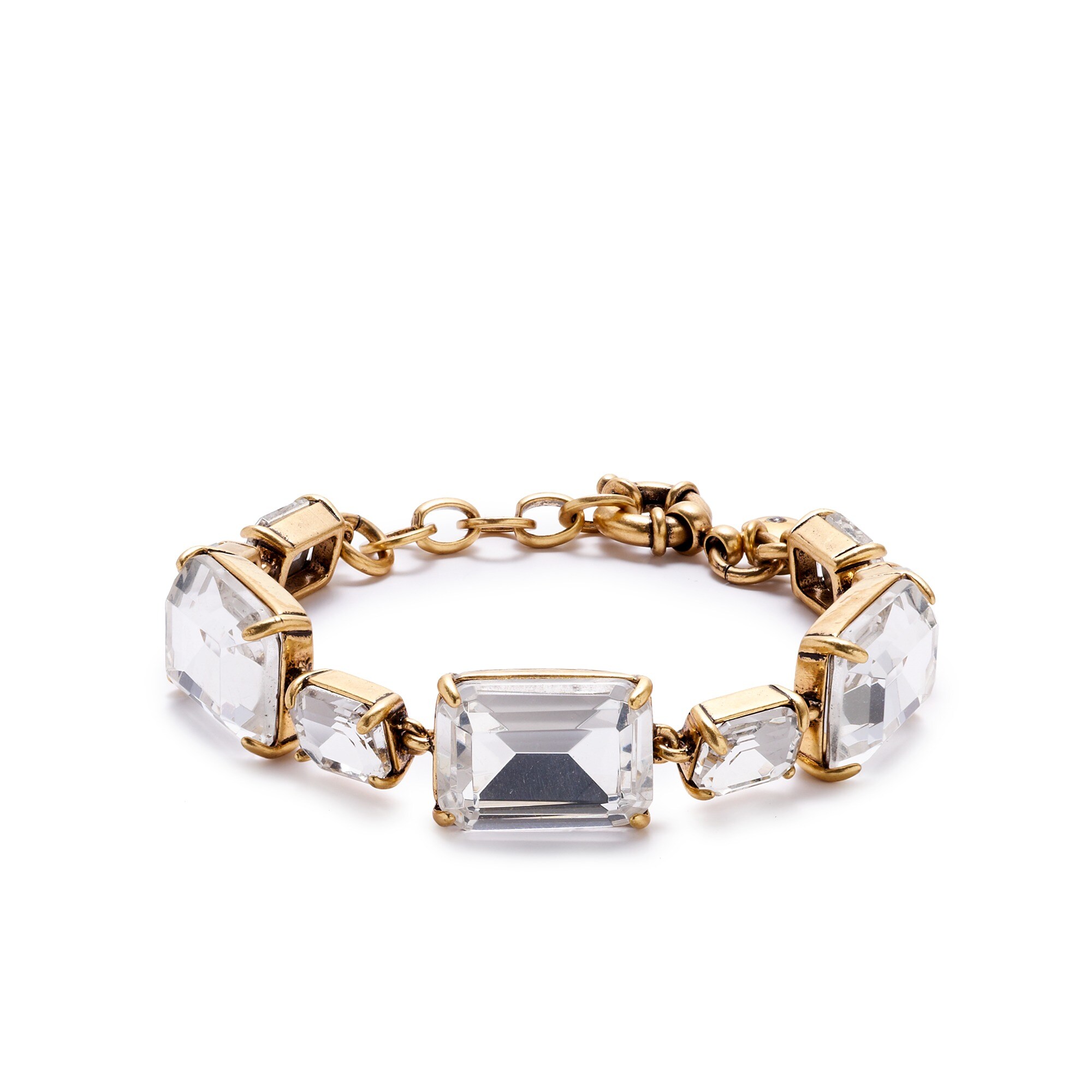 Rectangle gem bracelet