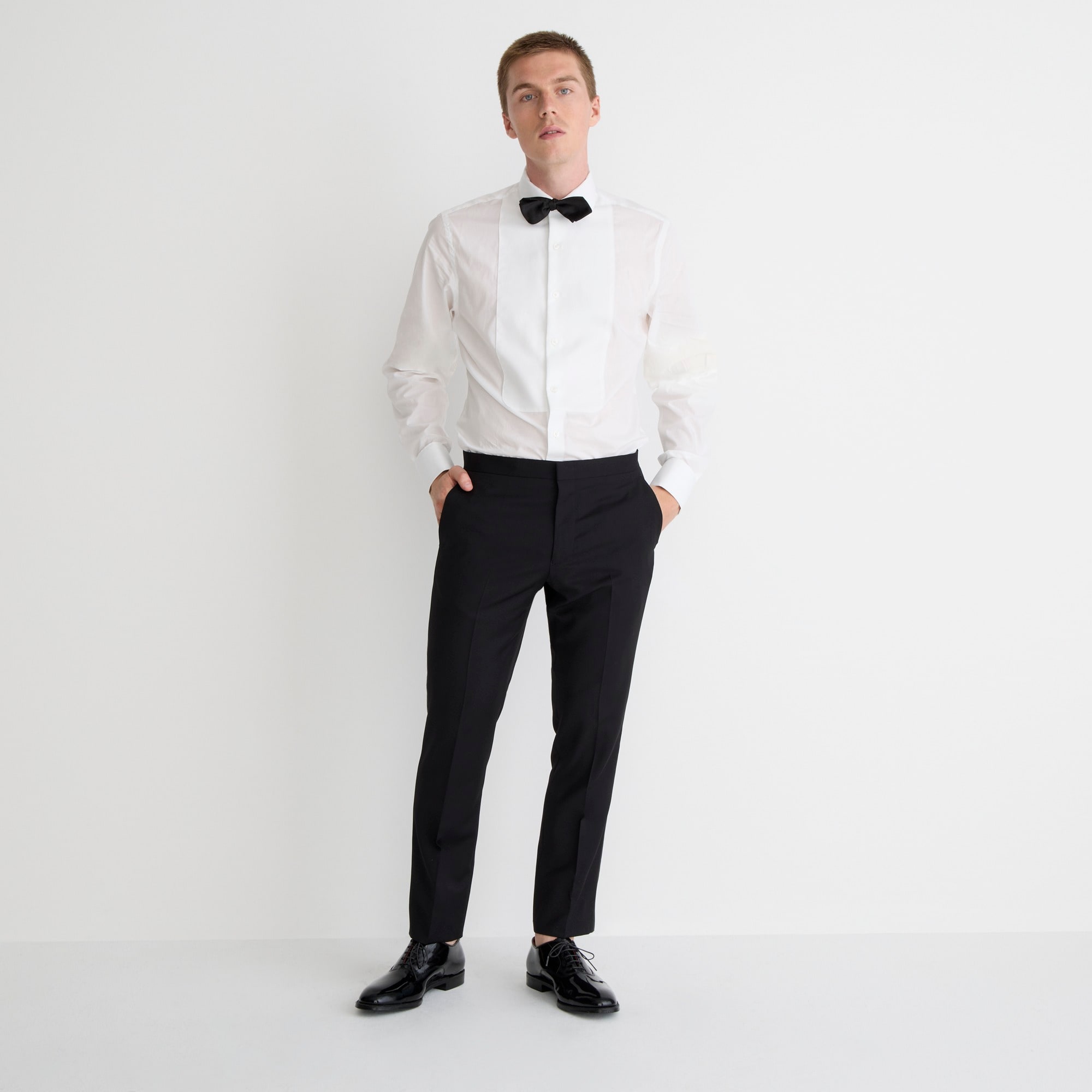 j.crew: ludlow classic-fit tuxedo pant in italian wool for men